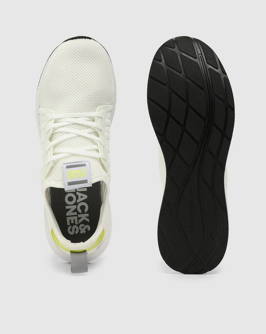 White Mesh Sneakers - Image 4