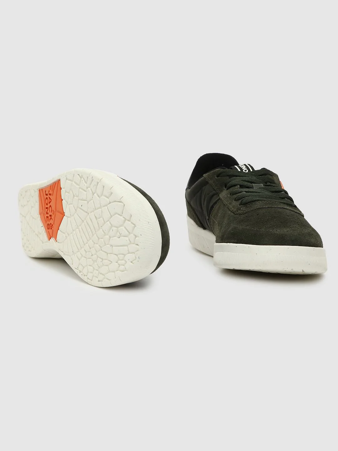 Olive Suede Sneakers