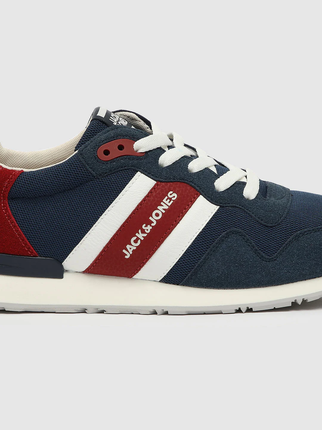 Blue Mesh Detail Sneakers - Image 5