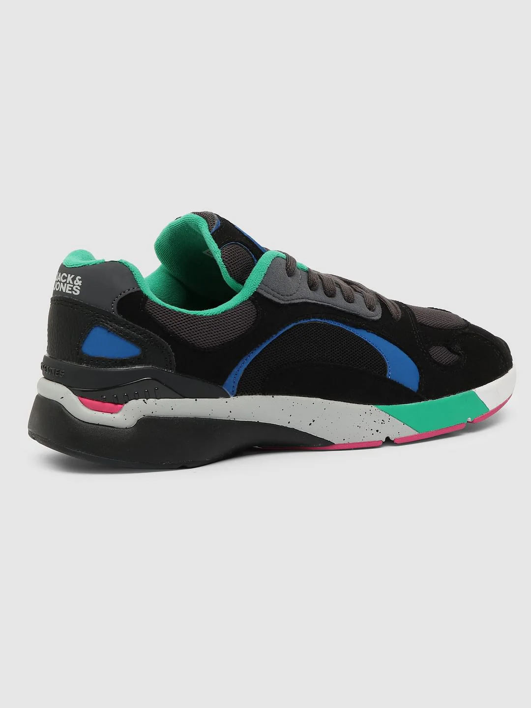 Black Colourblocked Sneakers - Image 3