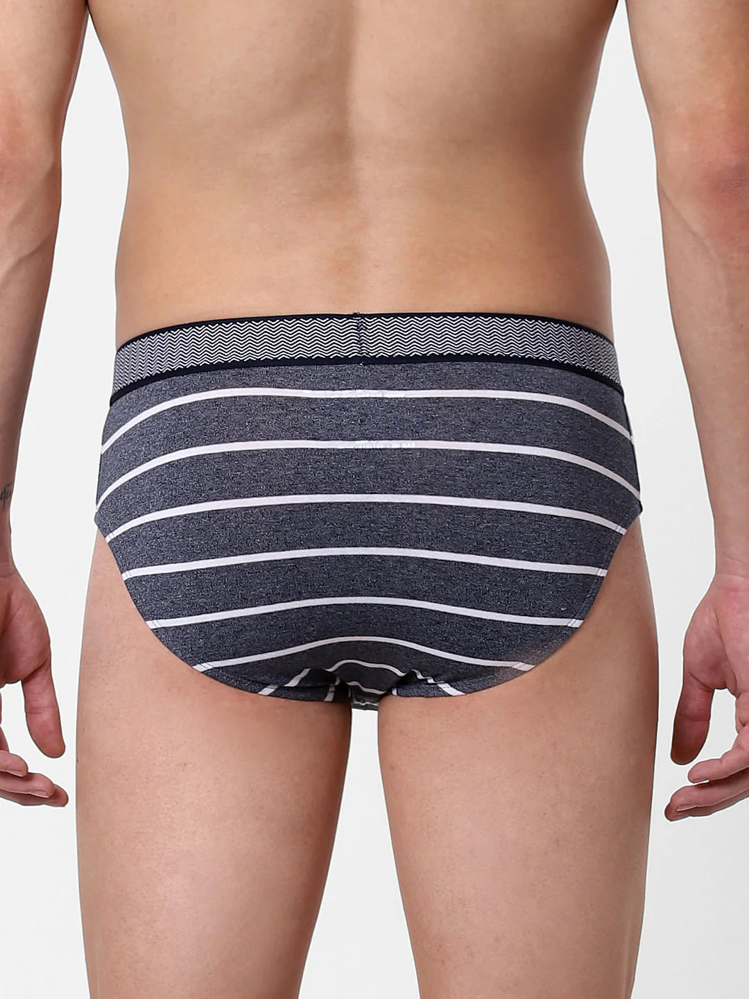 Blue Striped Briefs - Image 3
