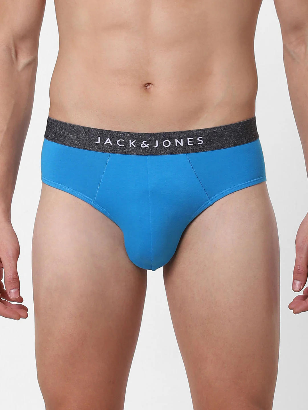 Blue Logo Print Briefs