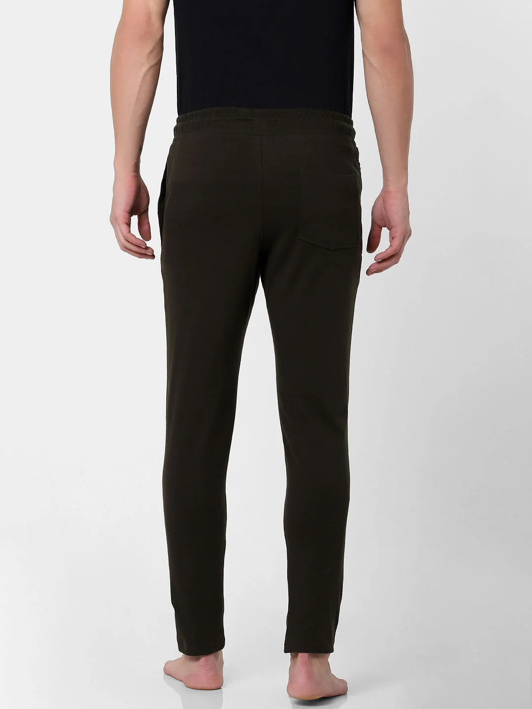 Dark Green Drawstring Trackpants - Image 4