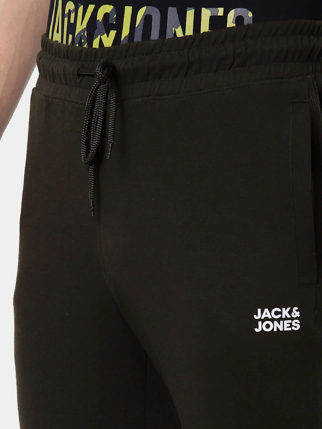 Dark Green Drawstring Trackpants - Image 5