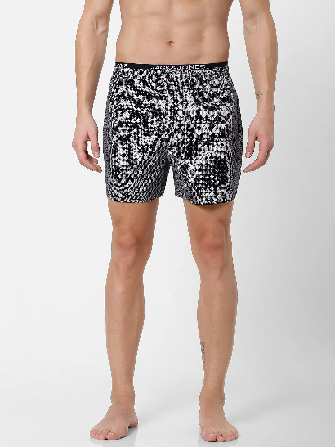 Black Printed Boxers