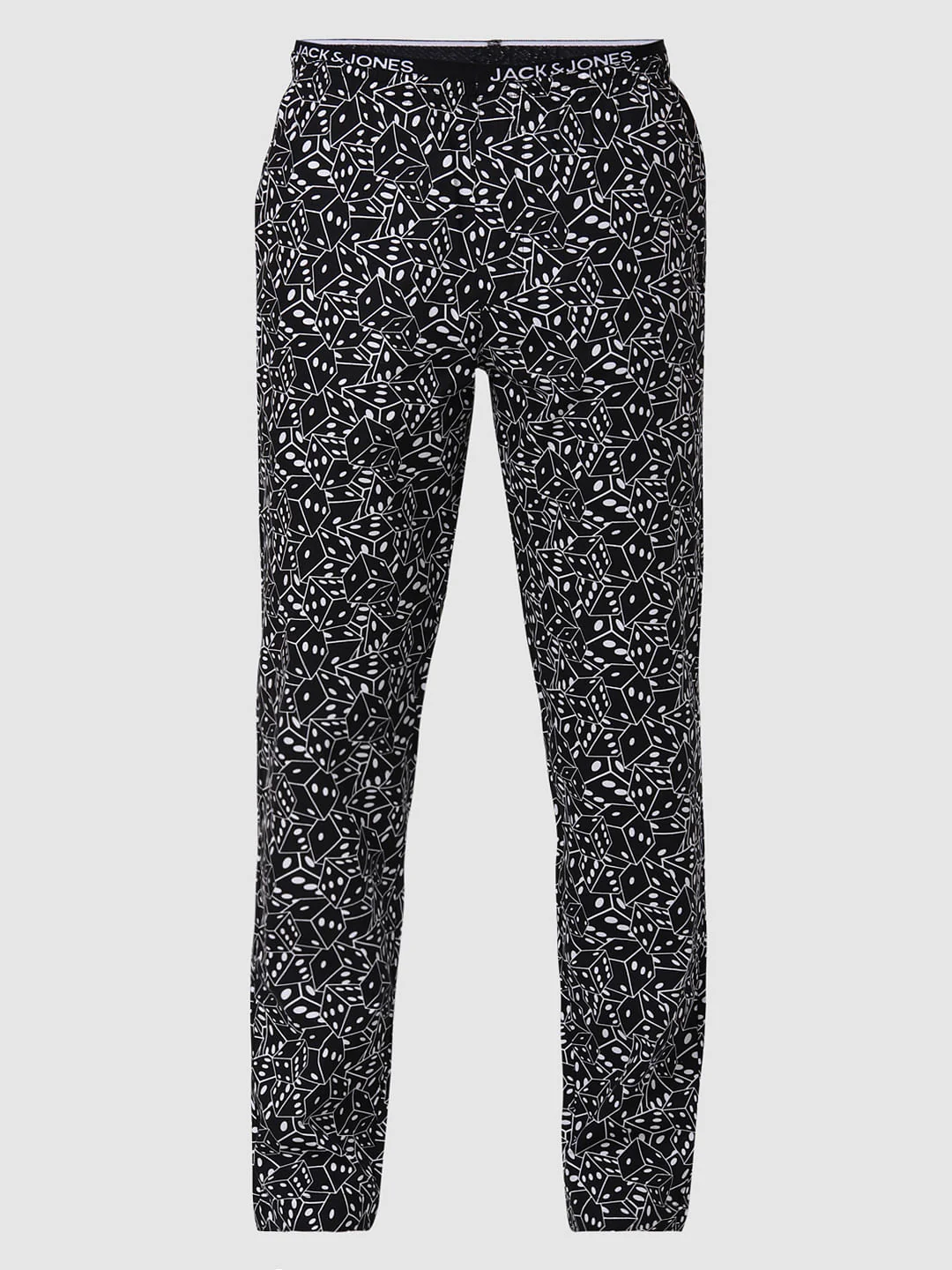 Black Dice Print Pyjama - Image 6