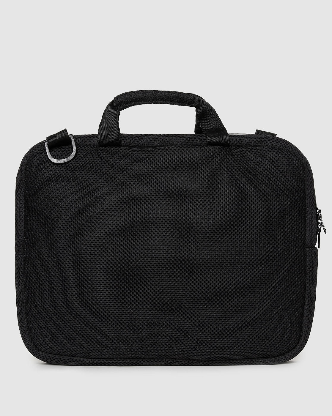 Black Adjustable Strap Laptop Bag - Image 7