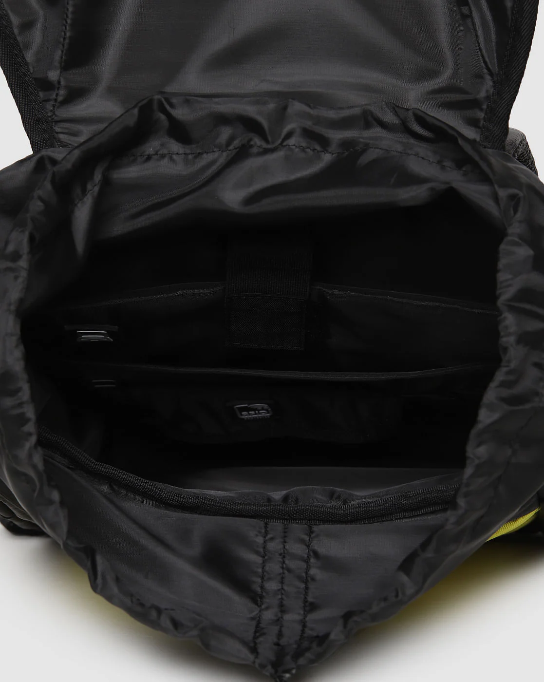 Yellow Colourblocked Backpack - Image 8
