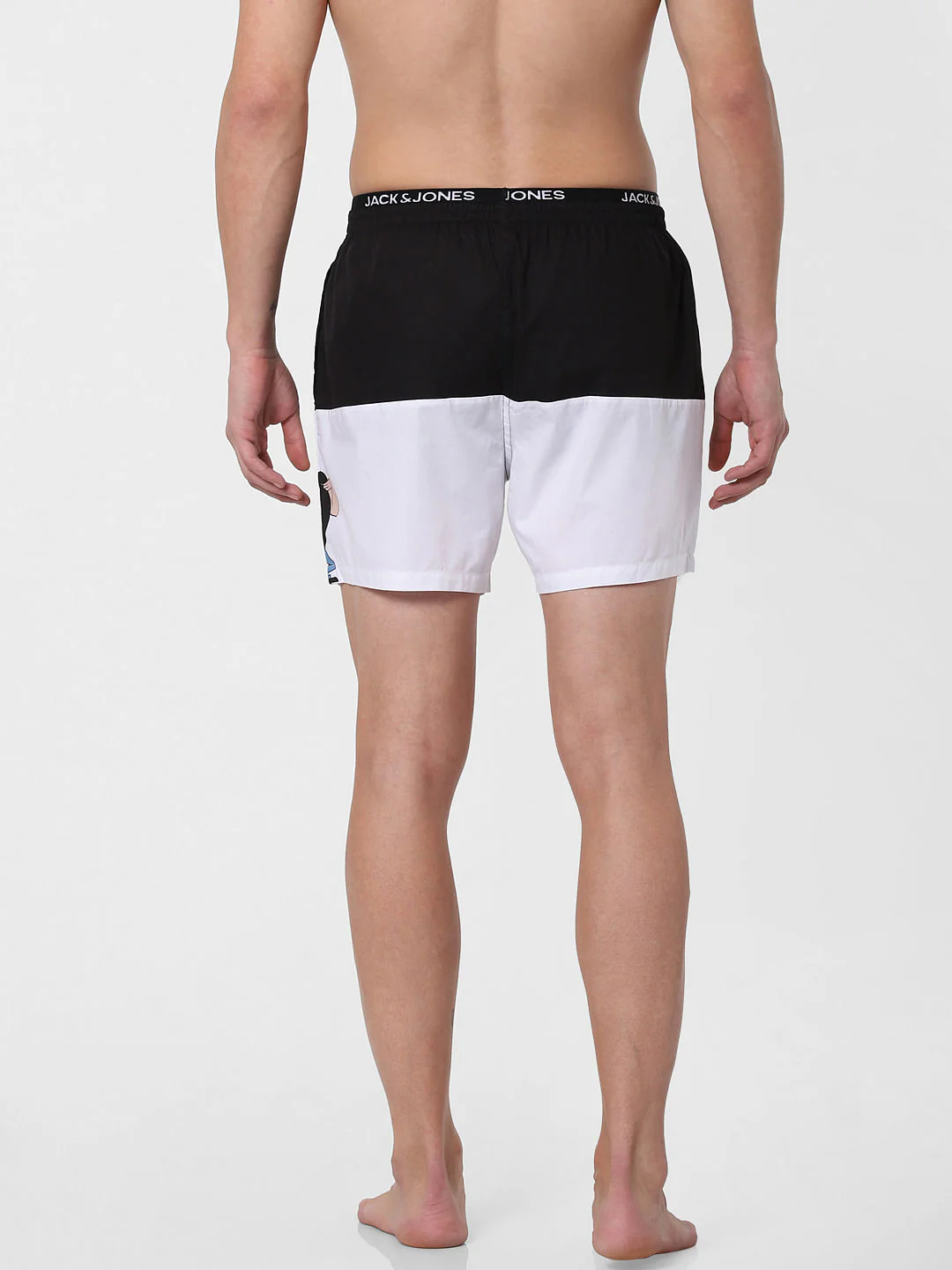 X Johnny Bravo White Colourblocked Boxers - Image 3