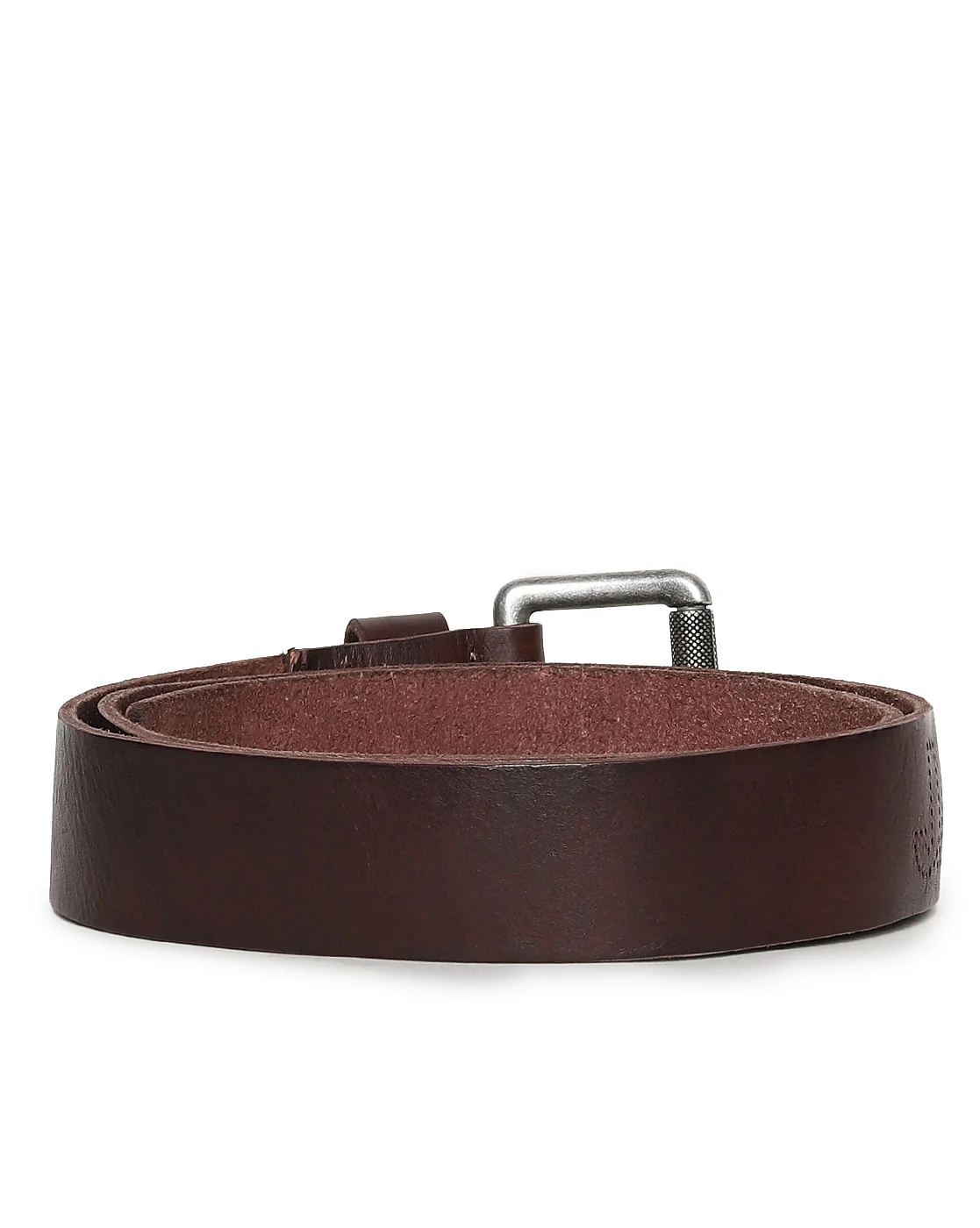 Dark Brown Leather Belt - Image 2