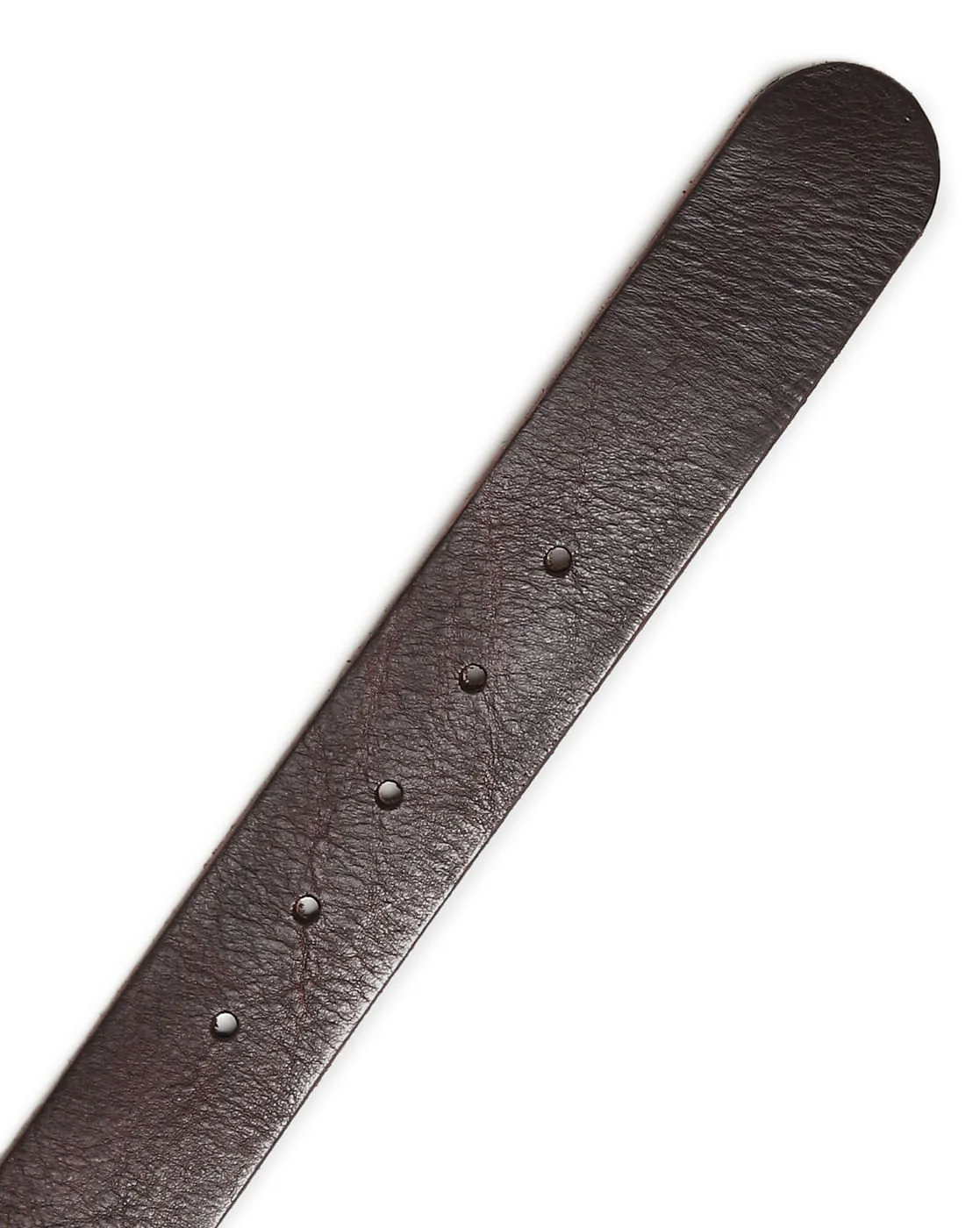 Dark Brown Leather Belt - Image 4