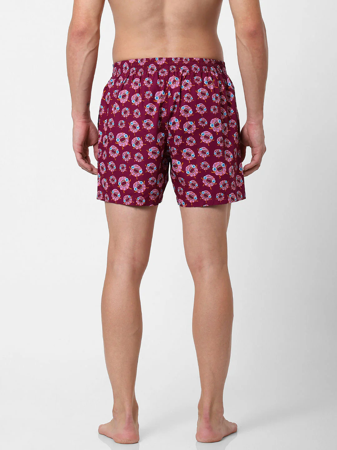 Purple Doughnut Print Boxers - Image 3