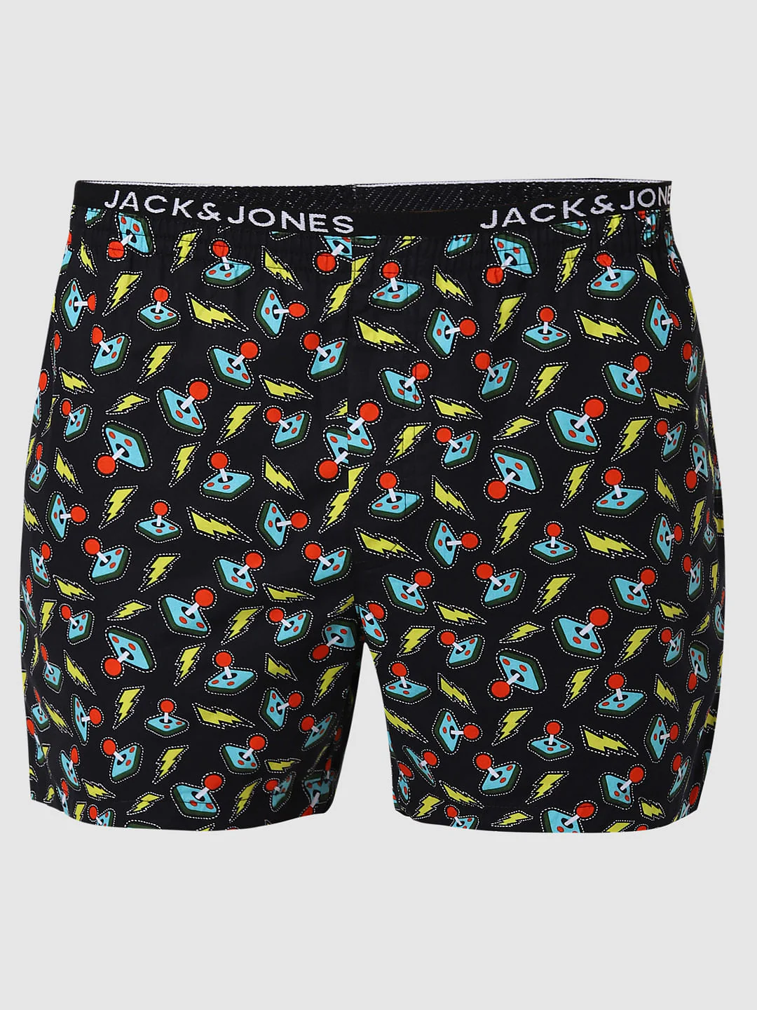 Black Graphic Print Boxers - Image 5