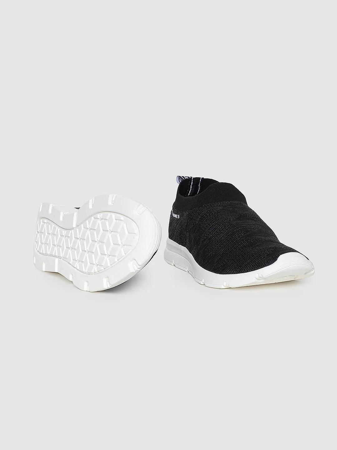 Black Slip On Sneakers
