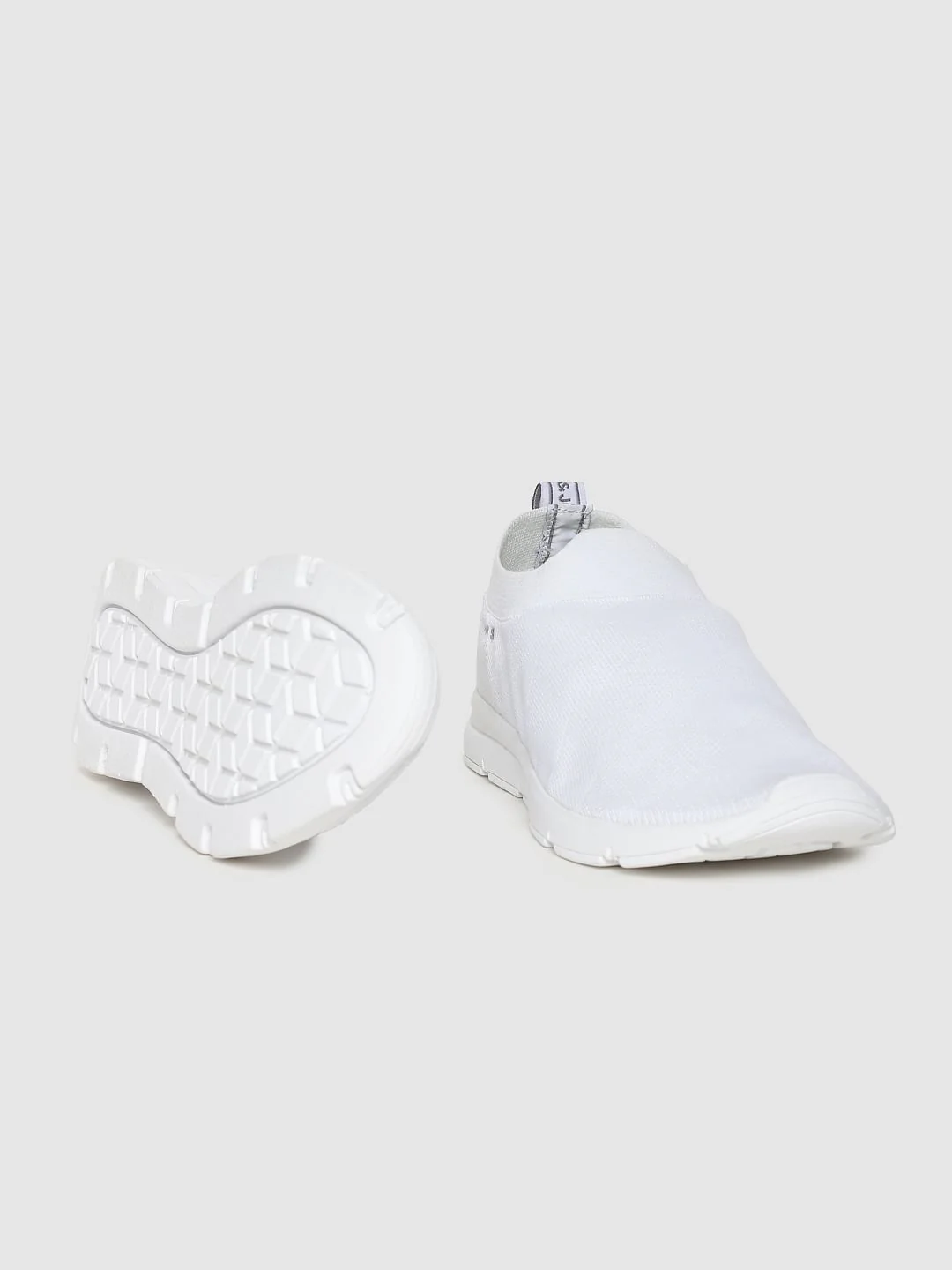 White Slip On Sneakers