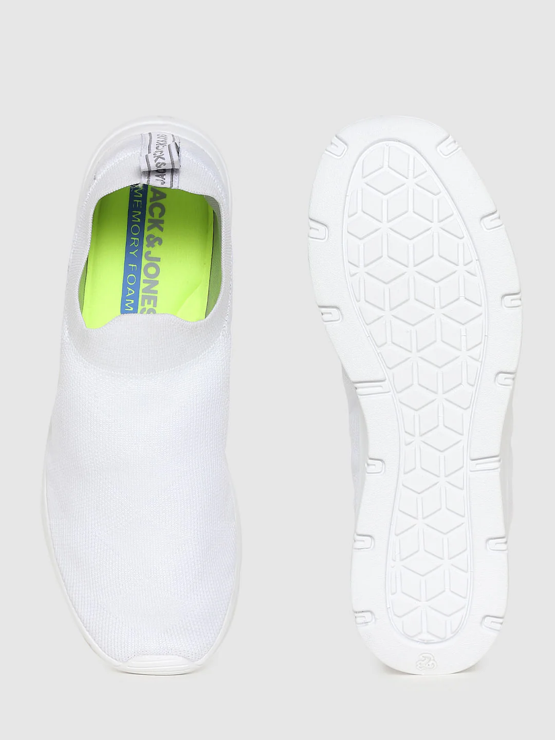 White Slip On Sneakers - Image 4
