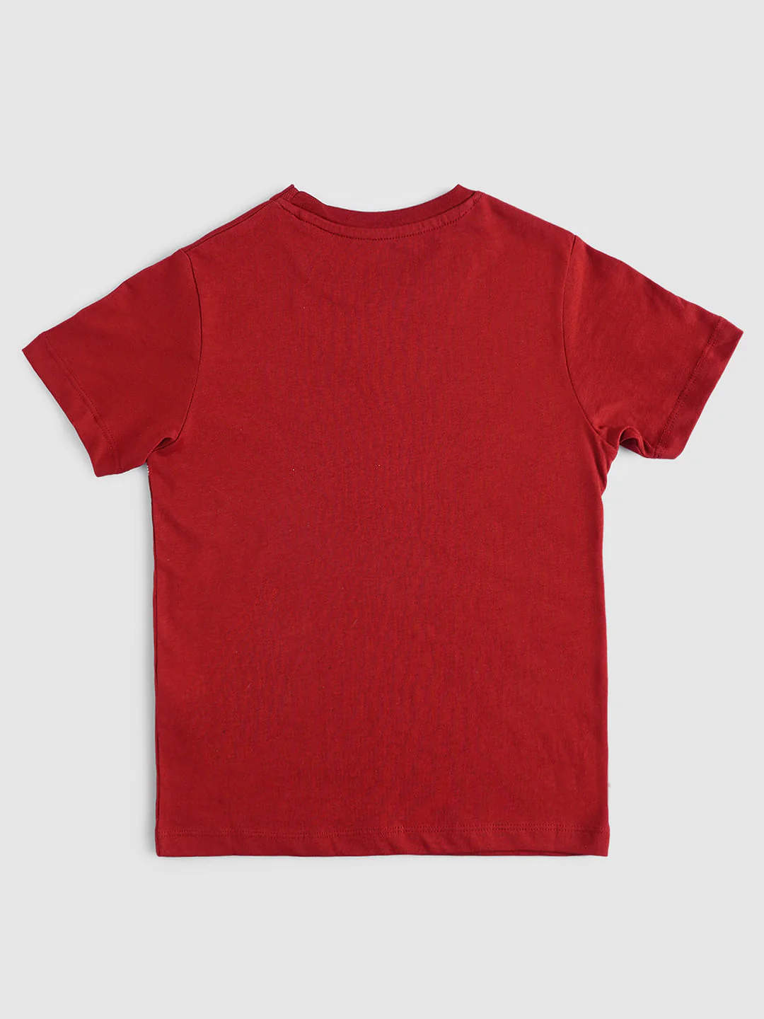 BOYS Red Tape Detail Crew Neck T-shirt - Image 2