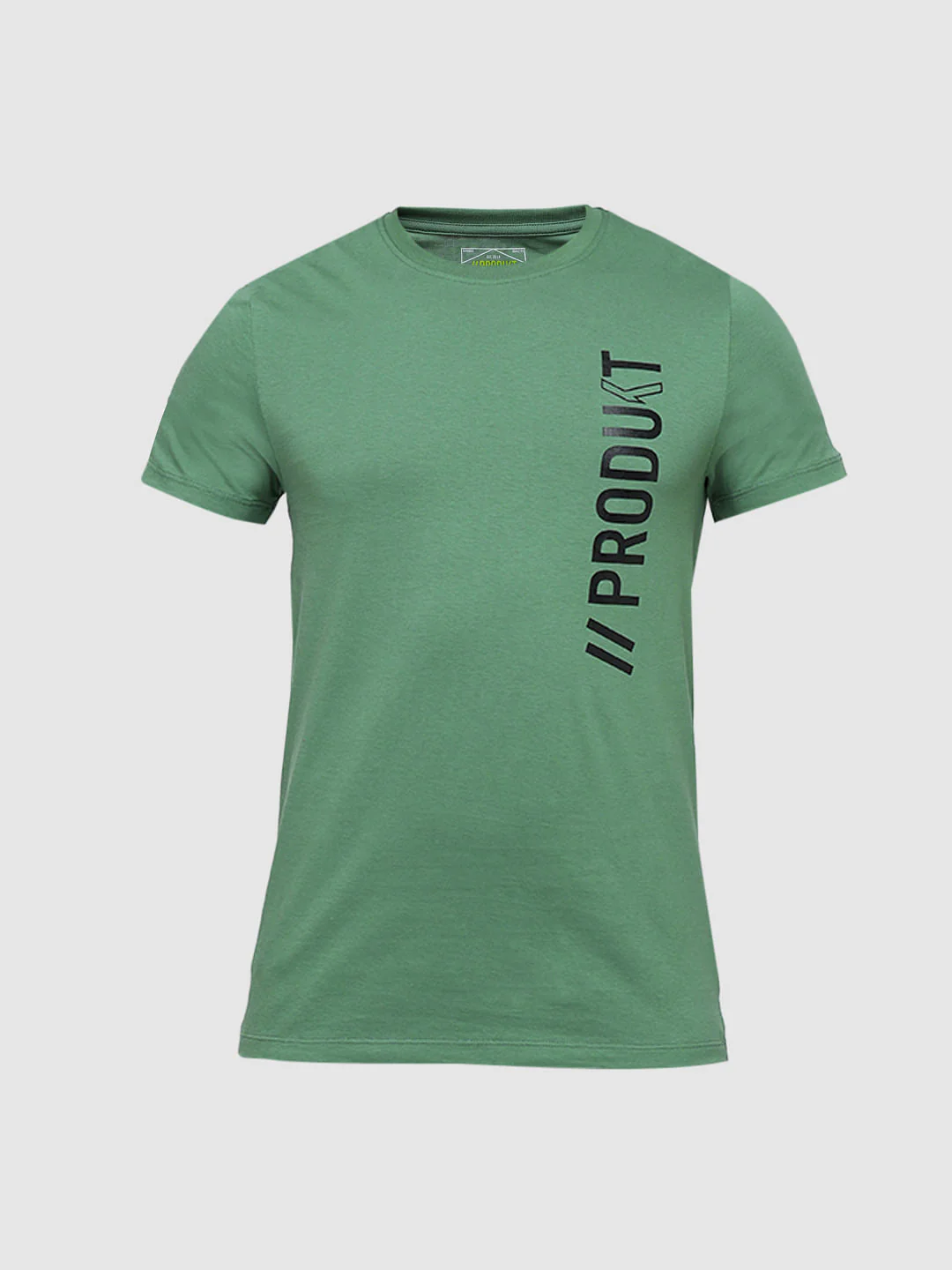 PRODUKT by JACK&JONES Green Logo Text Crew Neck T-shirt - Image 7