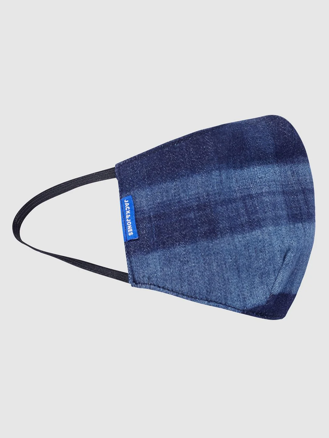 Blue Washed Lightweight Denim 3PLY Mask - Image 2