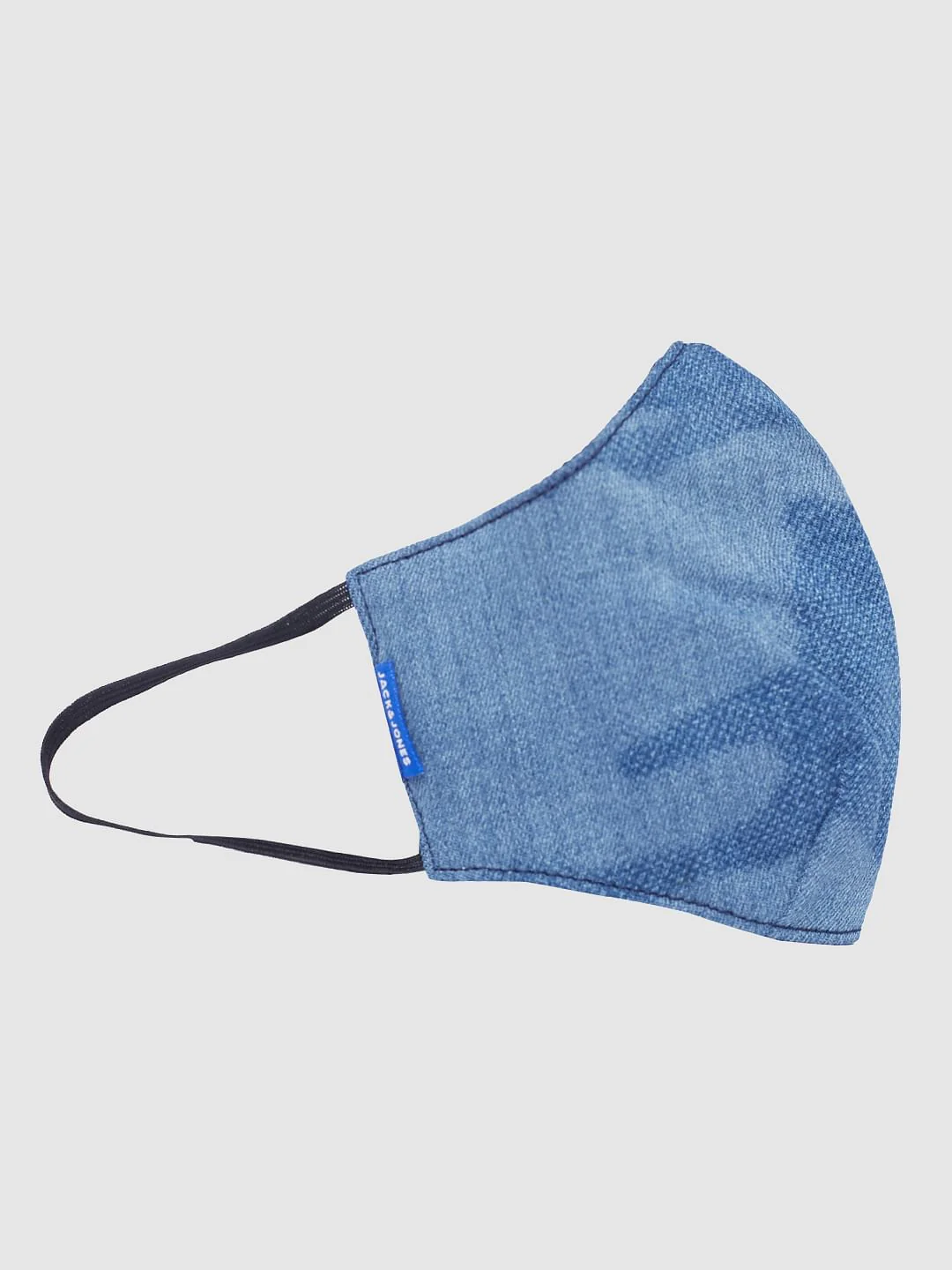 Blue Lightweight Denim 3PLY Mask - Image 2
