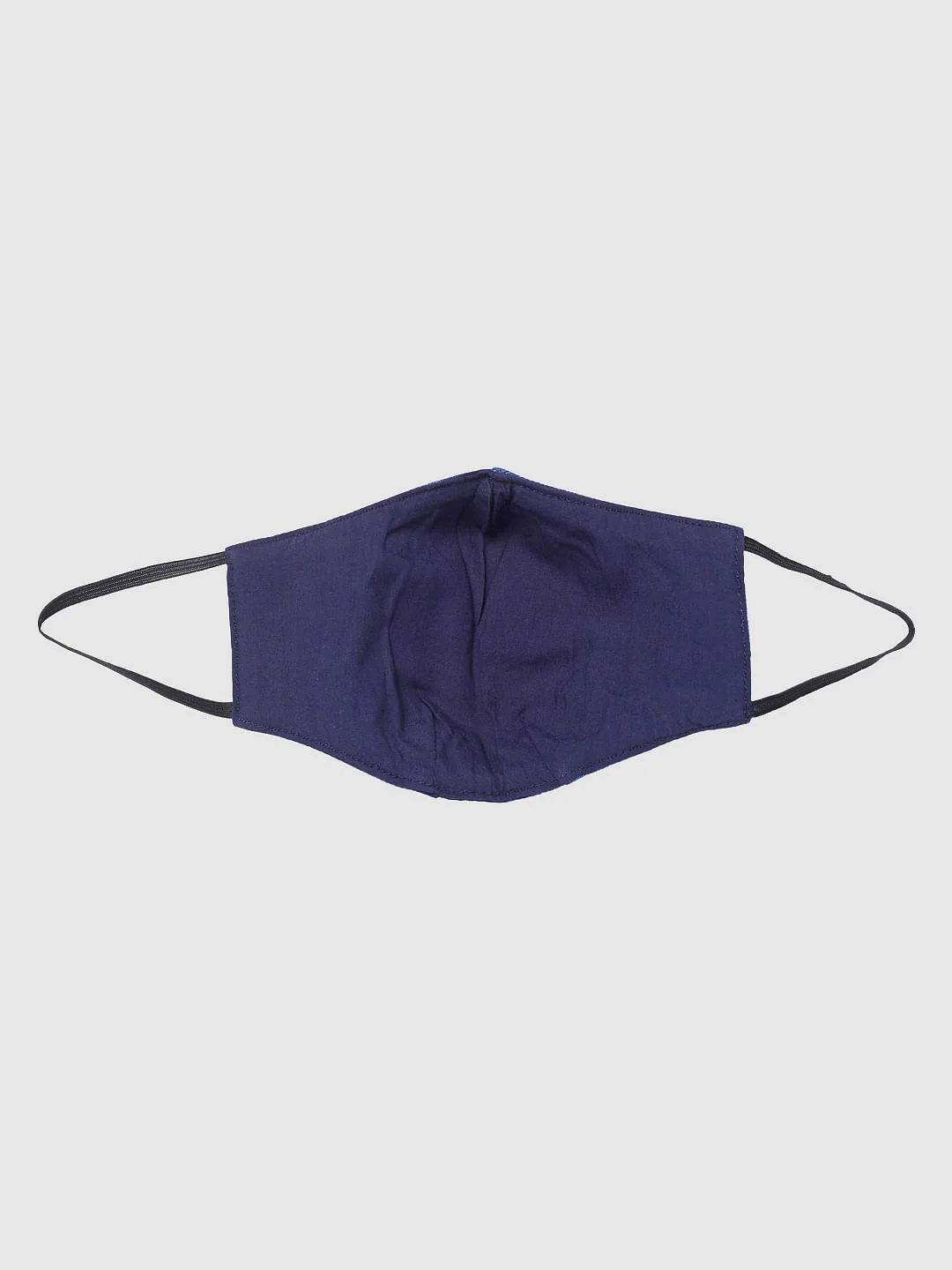 Blue Camo Print Lightweight Denim 3PLY Mask - Image 3
