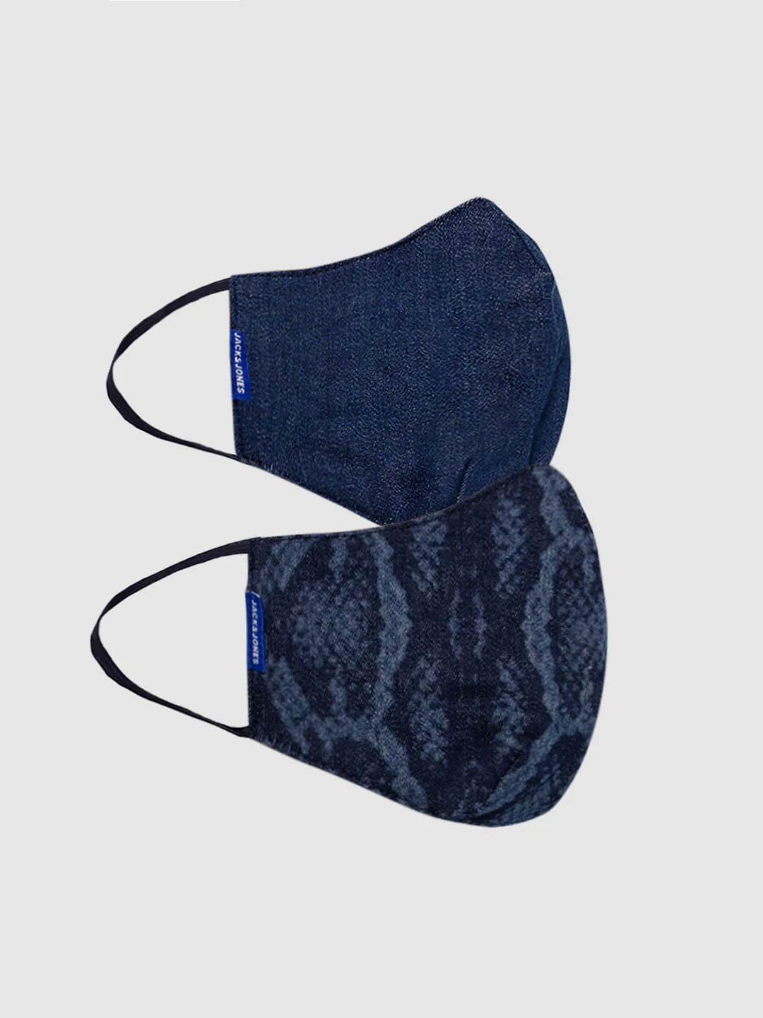 Pack of 2 Animal Print Lightweight Denim 3PLY Mask