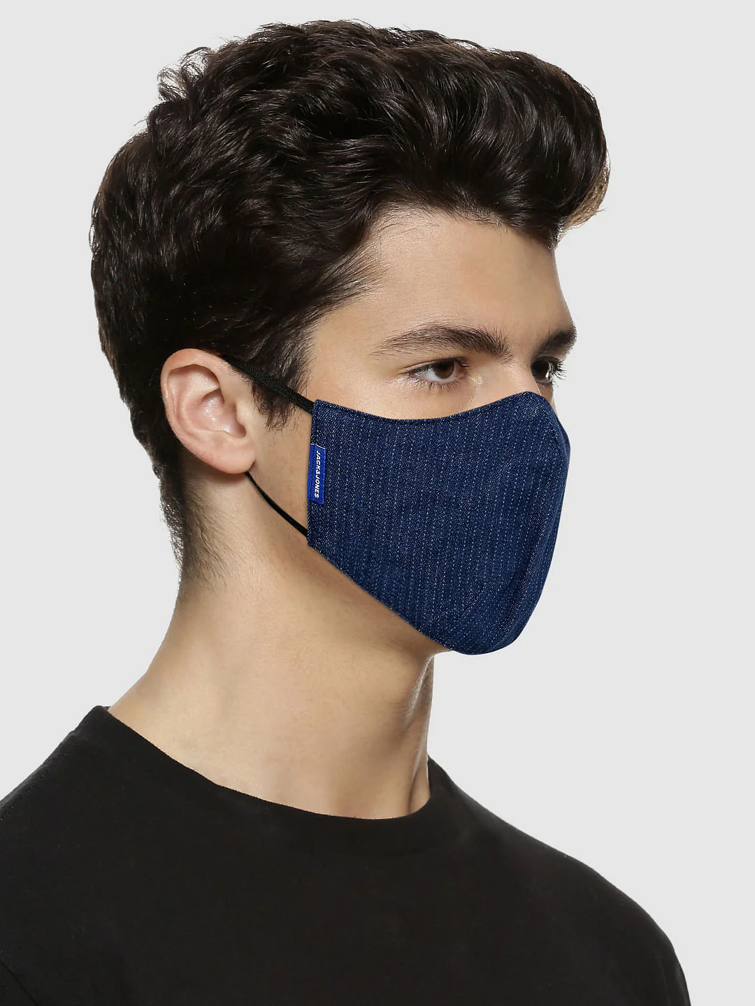 Pack of 3 All Over Print Lightweight Denim 3PLY Mask - Image 2