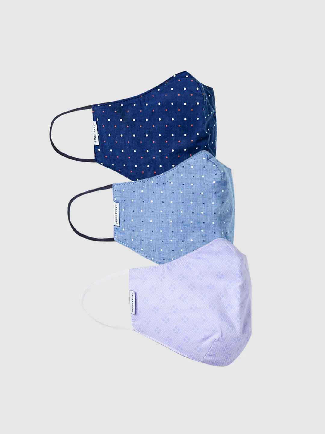Pack of 3 All Over Print Knit 3PLY Mask