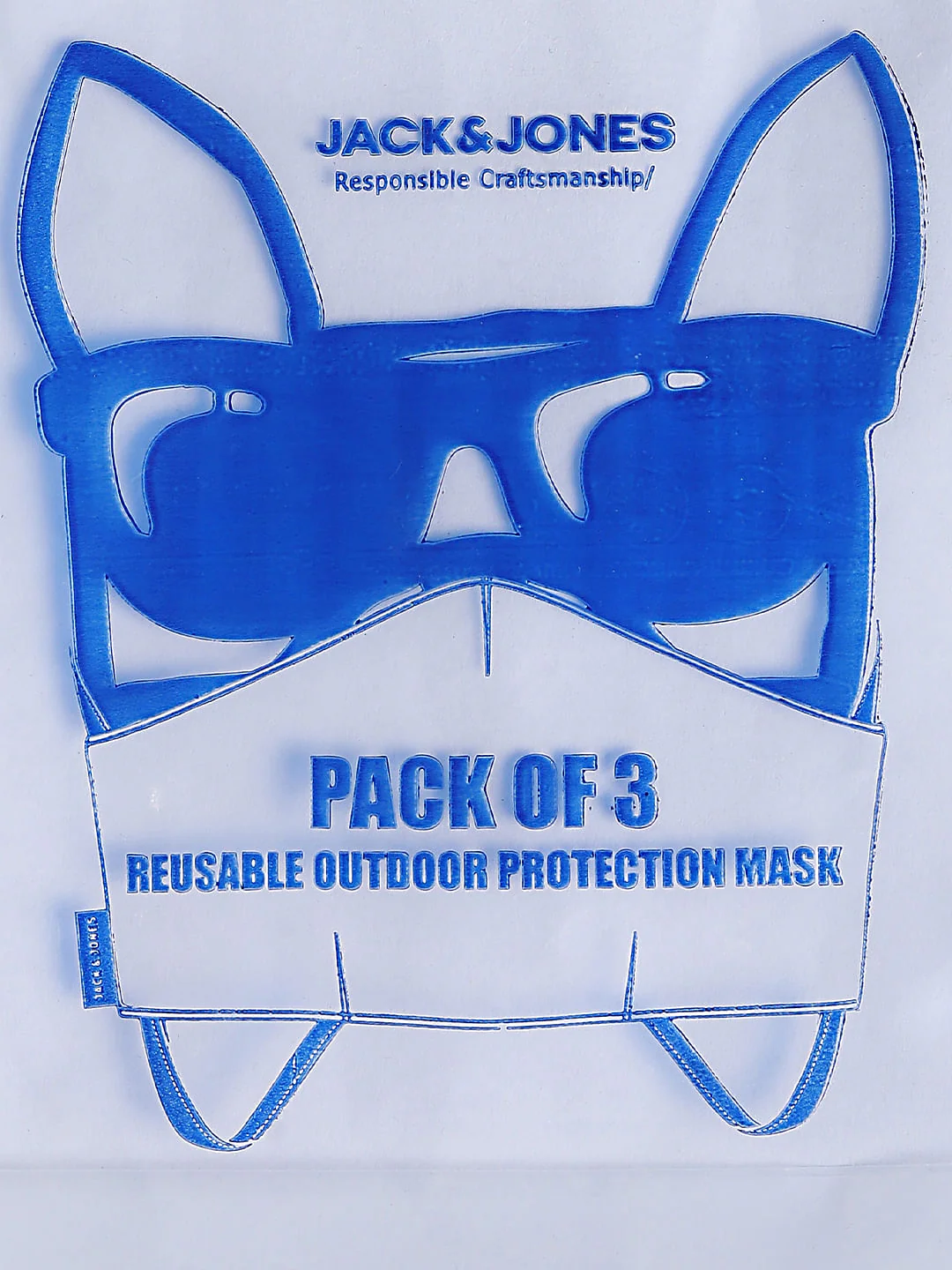 Pack of 3 All Over Print Knit 3PLY Mask - Image 6