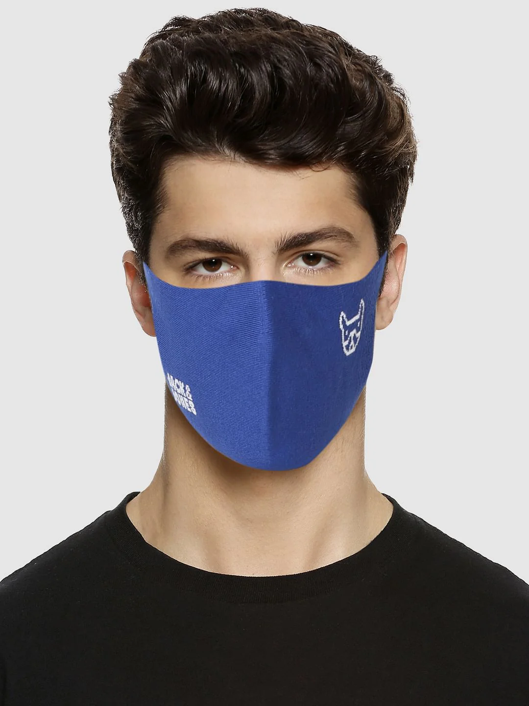 Pack Of 3 Logo Print Seamless 2Ply Mask - Image 4