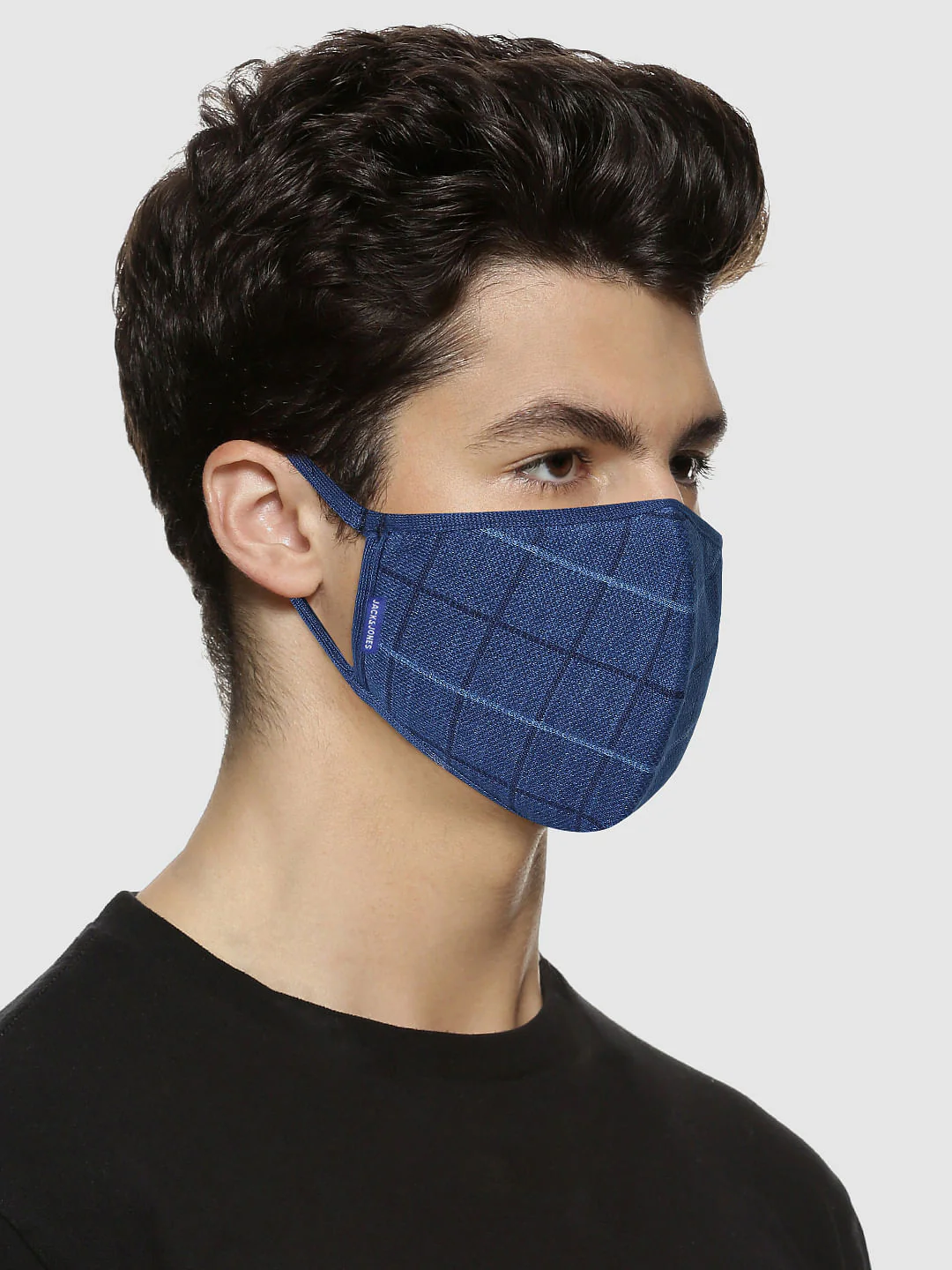 Pack of 3 Indigo Dyed 3PLY Mask - Image 3