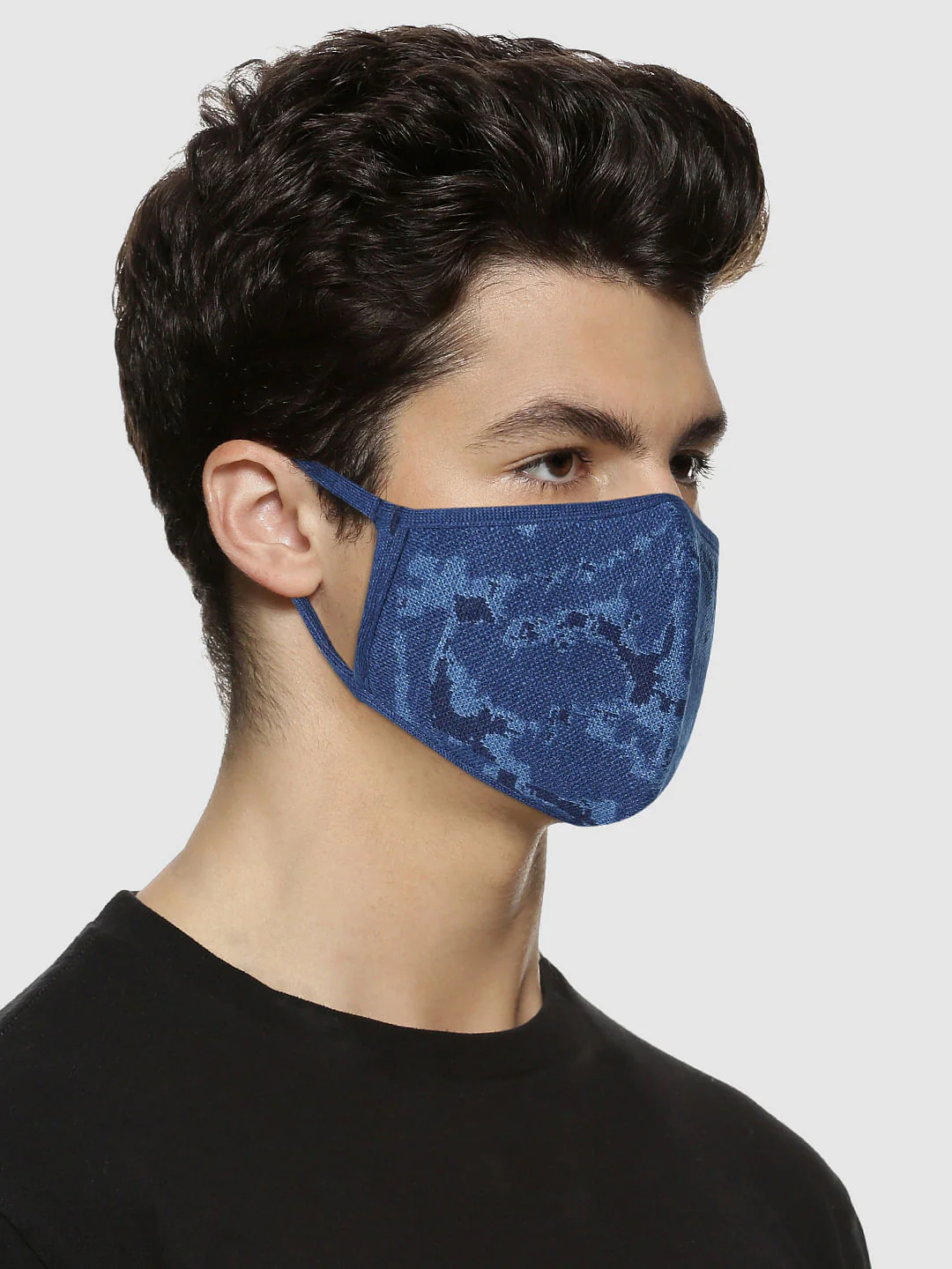Pack of 3 Indigo Dyed 3PLY Mask - Image 4