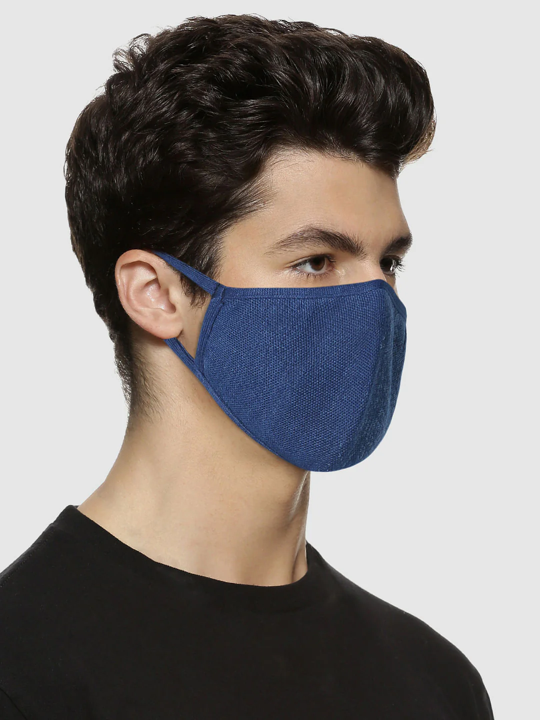 Pack of 3 Indigo Dyed 3PLY Mask - Image 5
