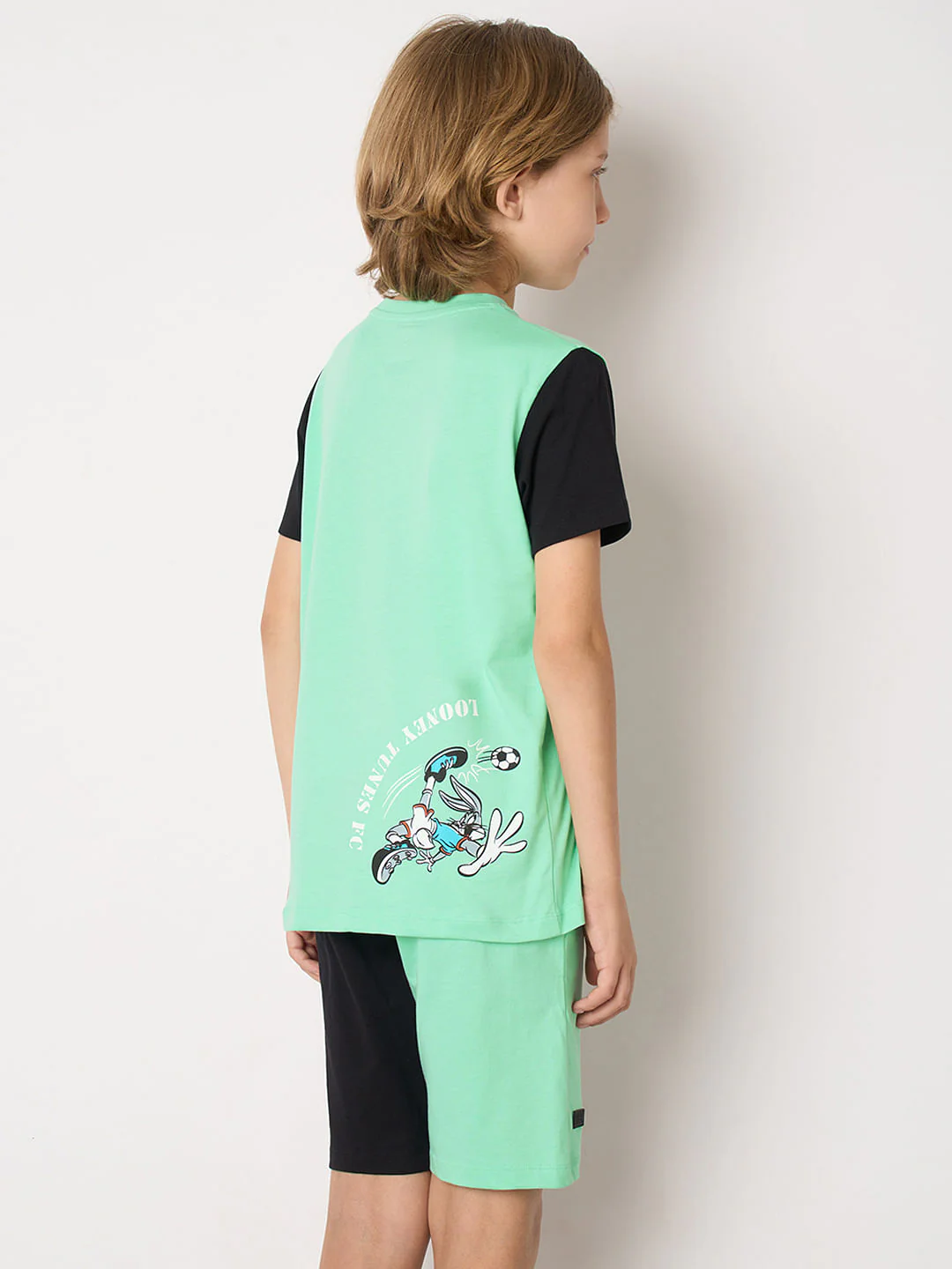 Looney Tunes Sea Green Tasmanian Devil Co-ord Set T-shirt - Image 4