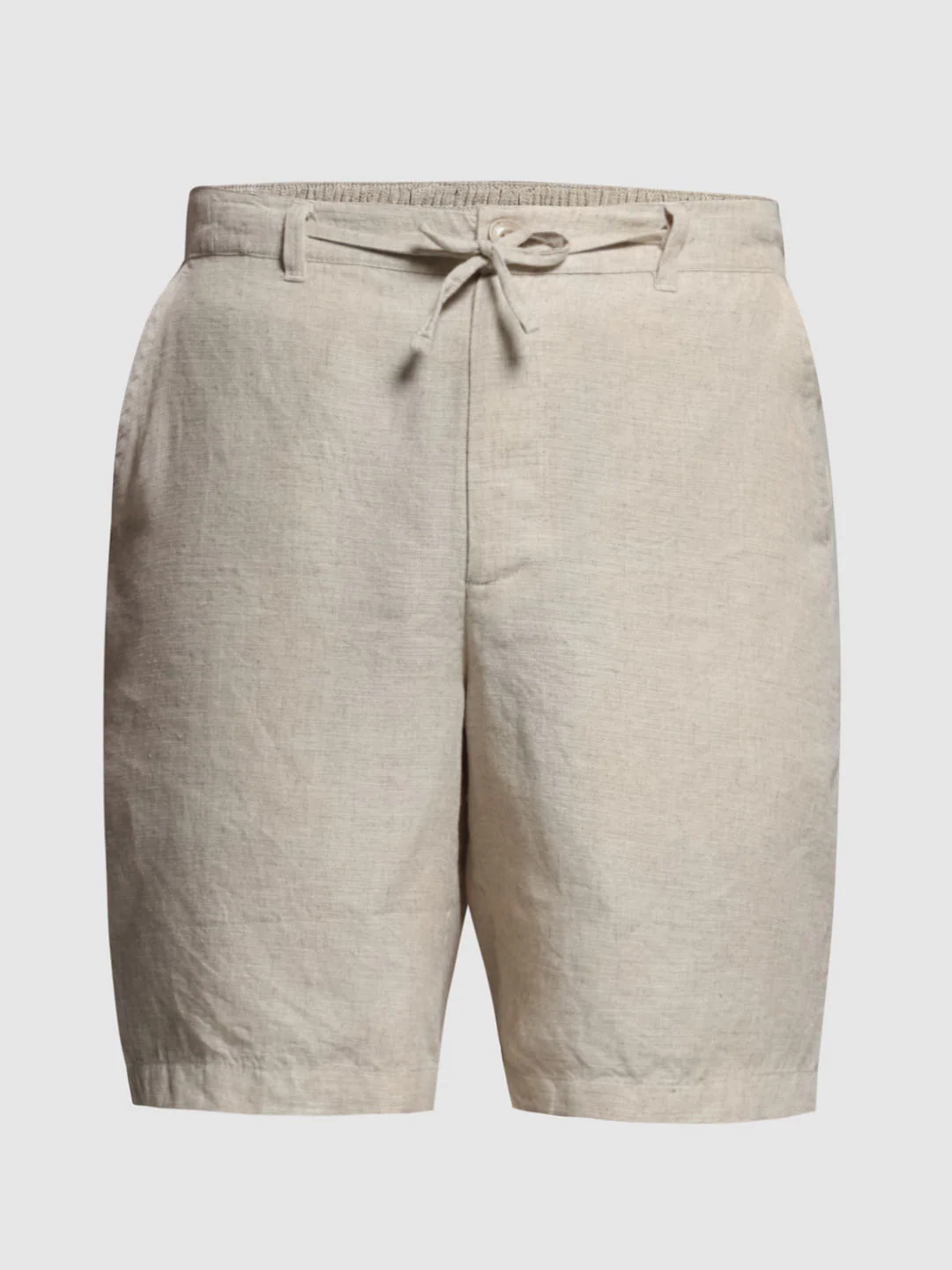 Beige Mid Rise Co-ord Set Shorts - Image 7
