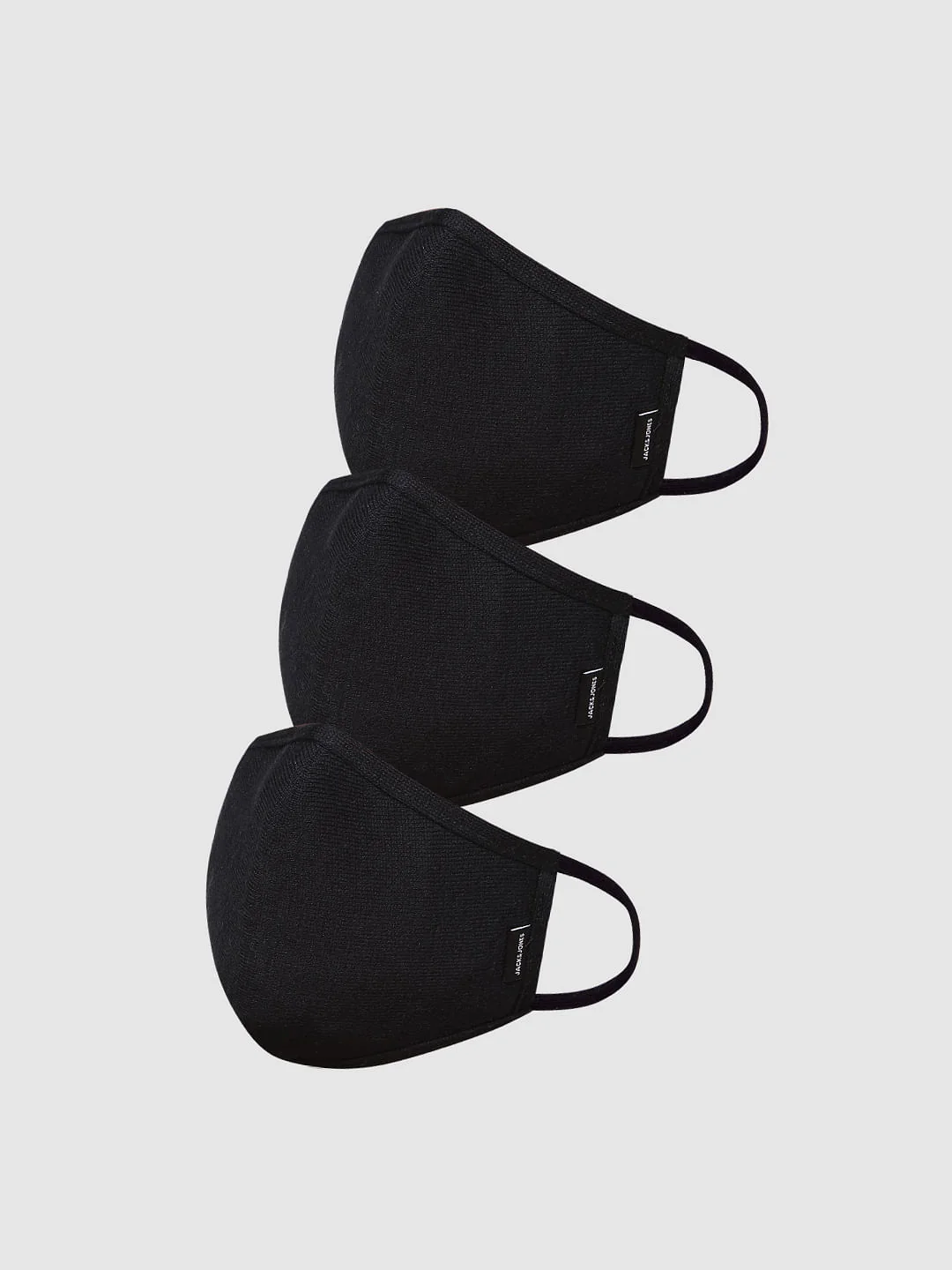 Pack of 3 Black 3PLY Mask