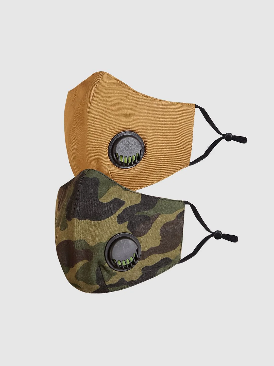 Pack of 2 3PLY Mask with Exhale Valve
