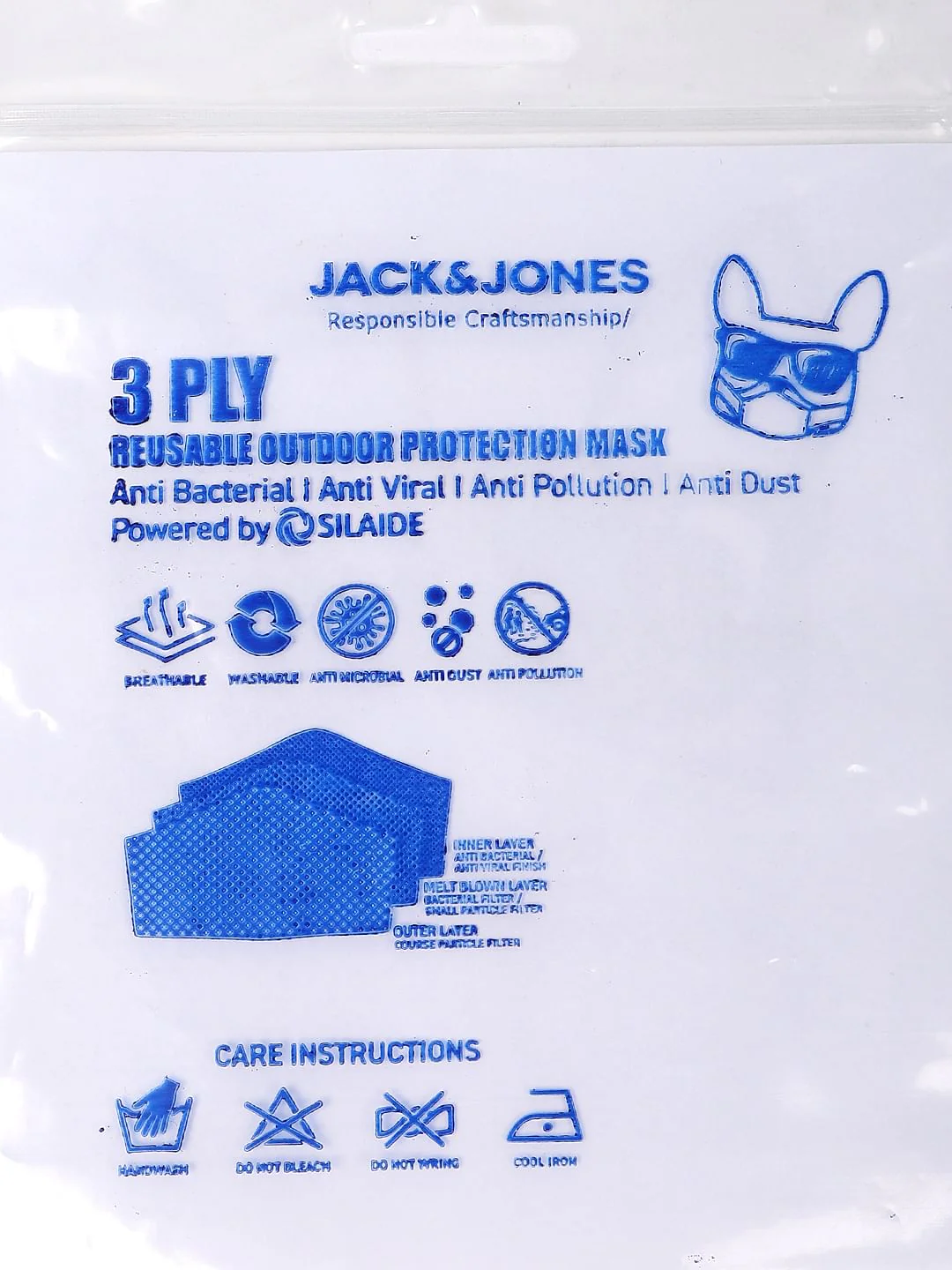 Pack of 2 3PLY Mask with Exhale Valve - Image 7