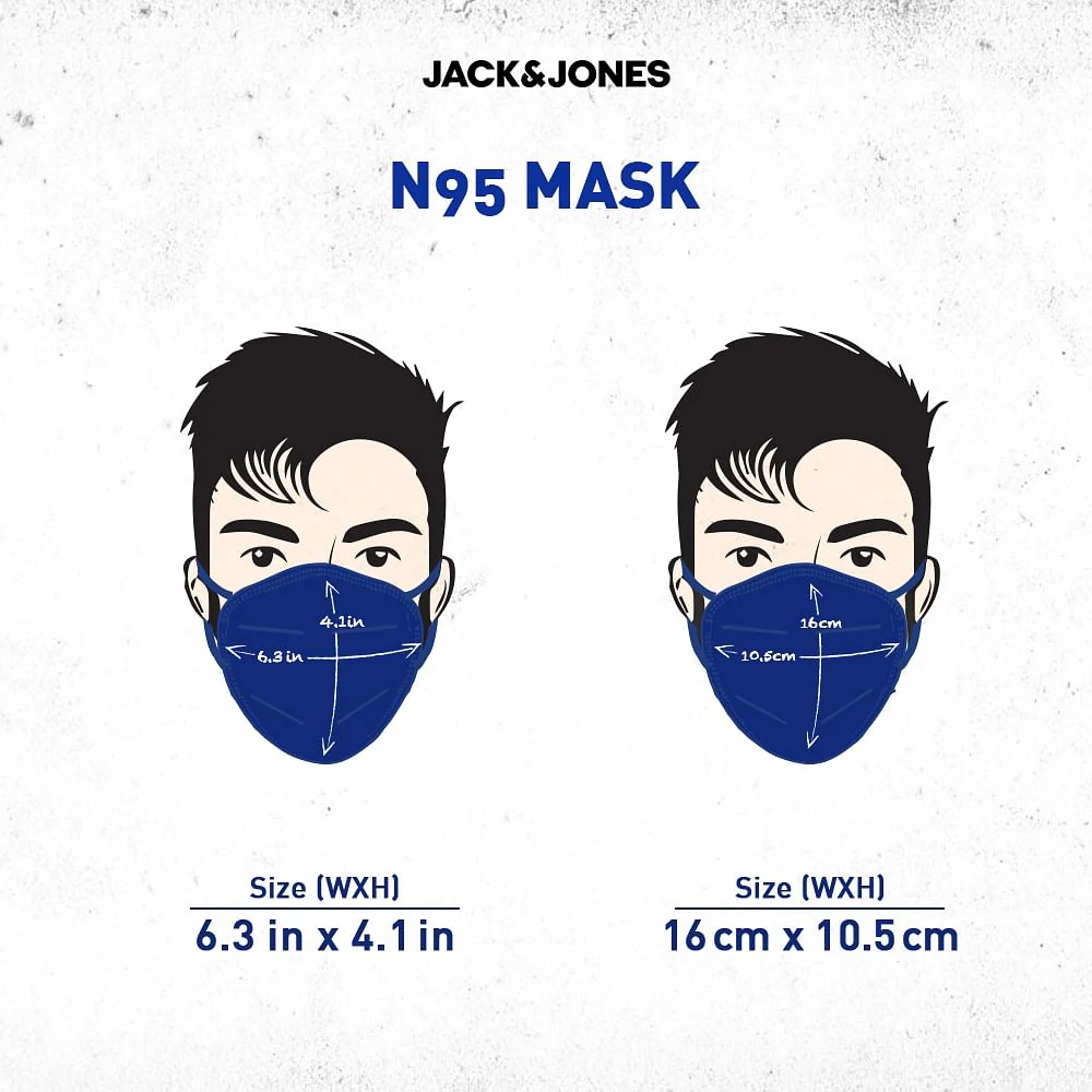 Pack of 3 Abstract Print N95 Mask with PM 2.5 Filter - Image 7