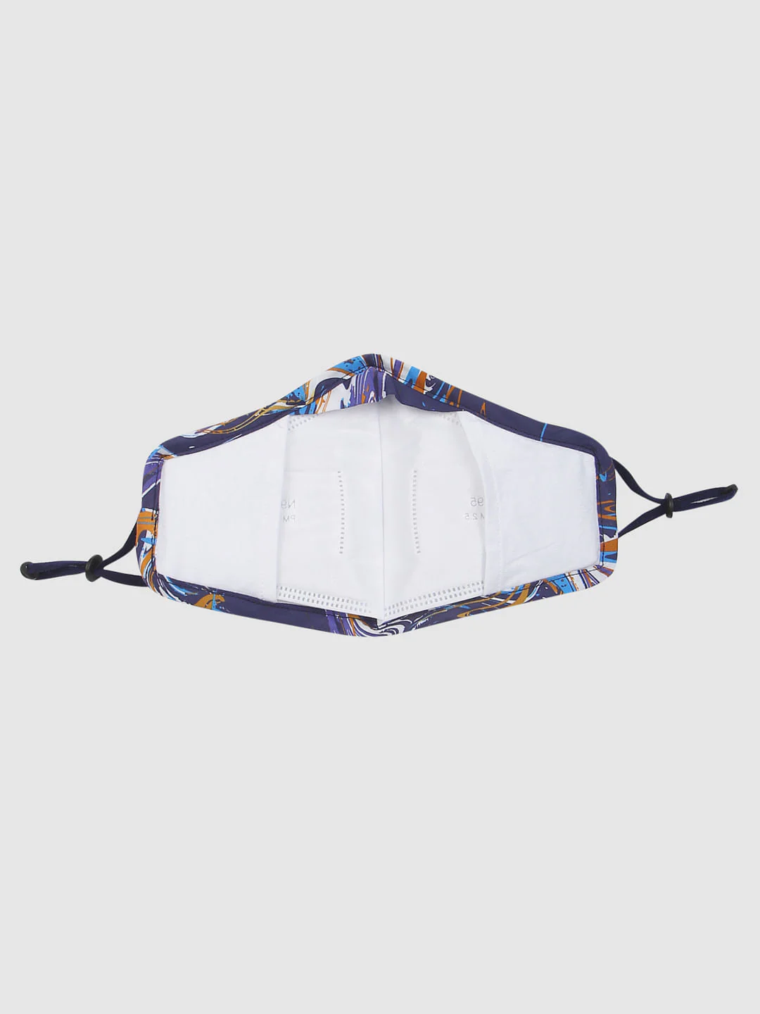 Blue All Over Print Mask with 3 Changeable PM 2.5 Filter - Image 4