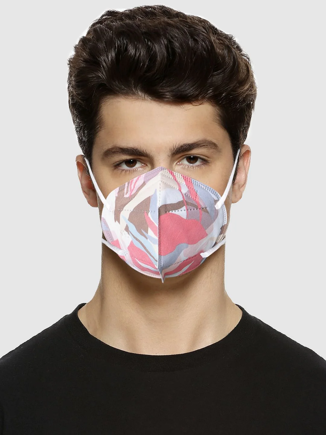 Pack of 3 Tropical Print N95 Mask with PM 2.5 Filter
