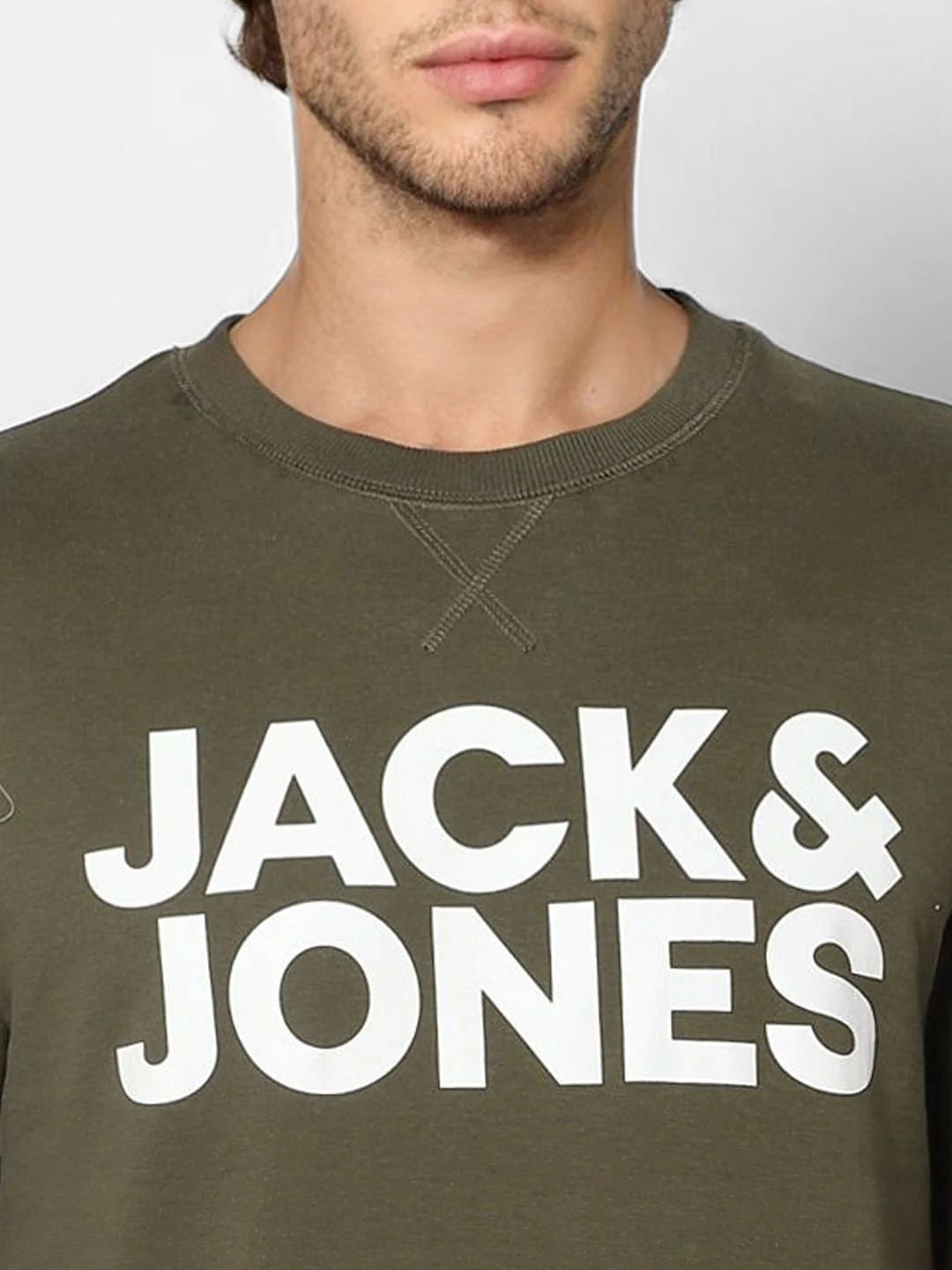 Green Logo Print Sweatshirt - Image 5