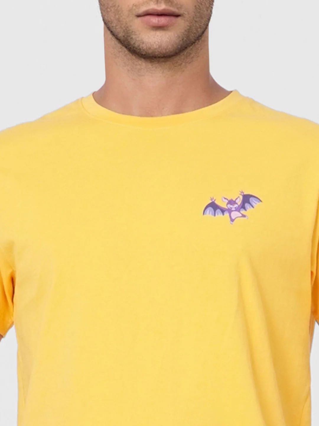 Yellow T-shirt & Printed Shorts Set - Image 5