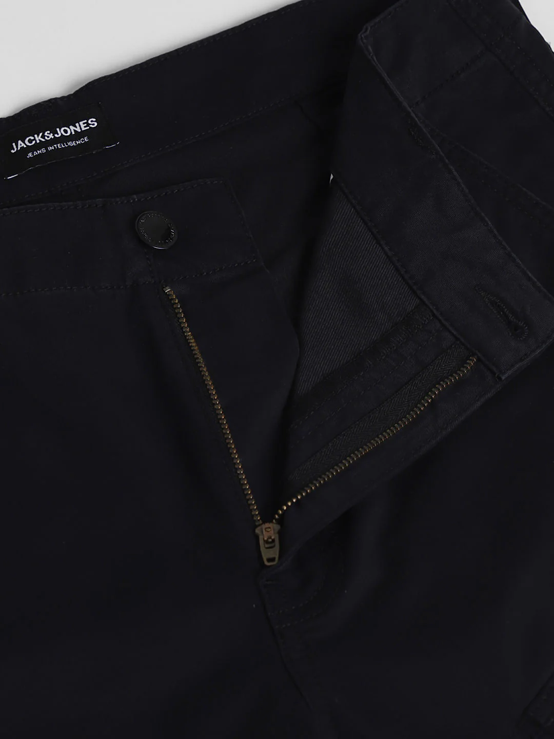 Black Mid Rise Cargo Pants - Image 5