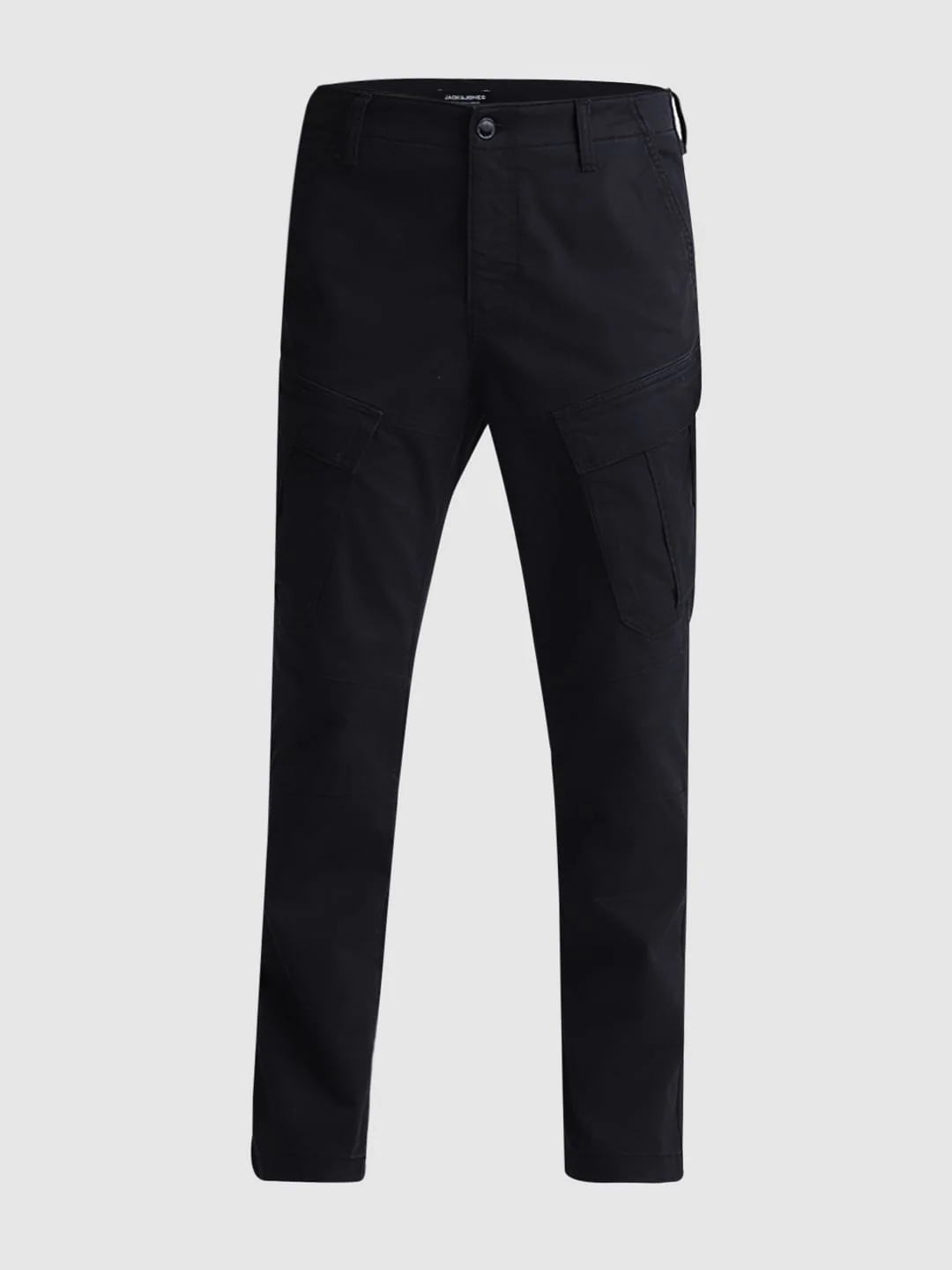 Black Mid Rise Cargo Pants - Image 7