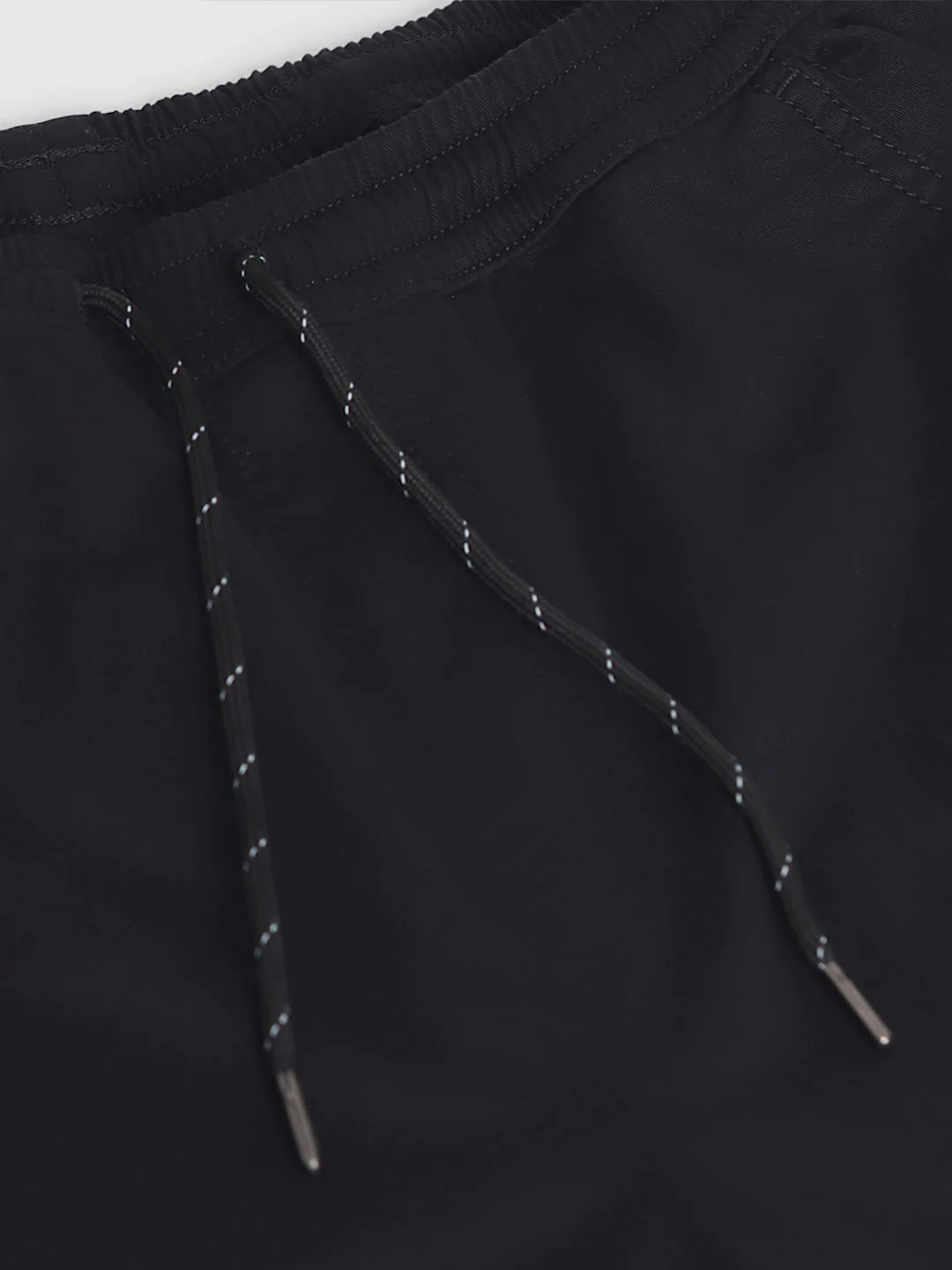 Black Mid Rise Casual Pants - Image 5