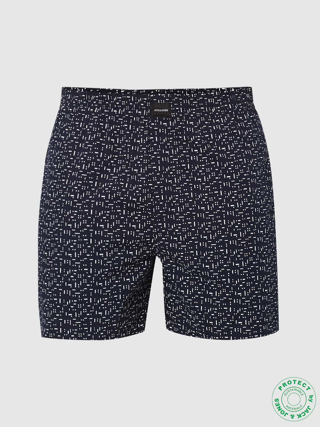 Navy Blue Printed Boxers - Image 5