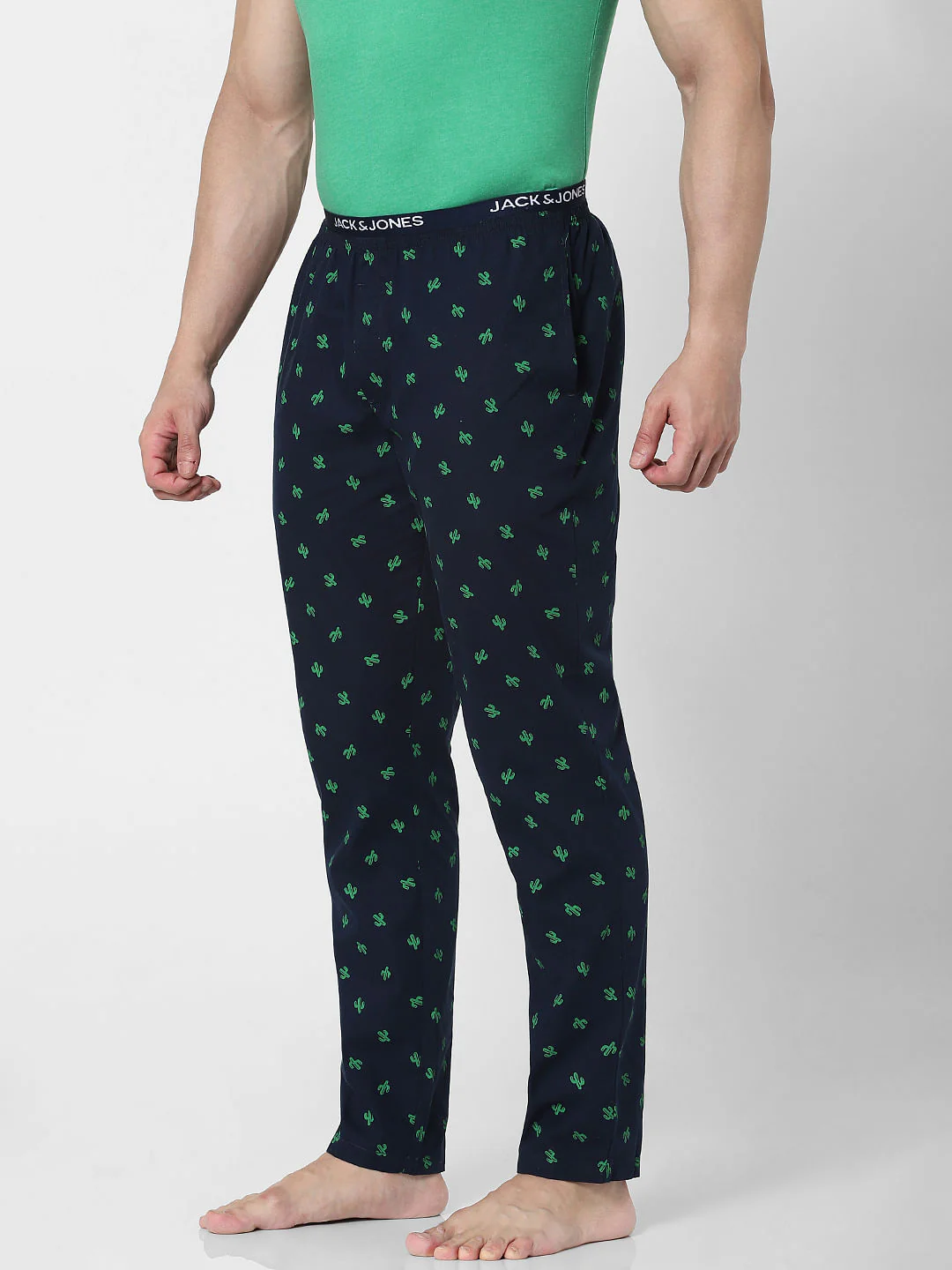 Blue Printed Pyjamas - Image 3