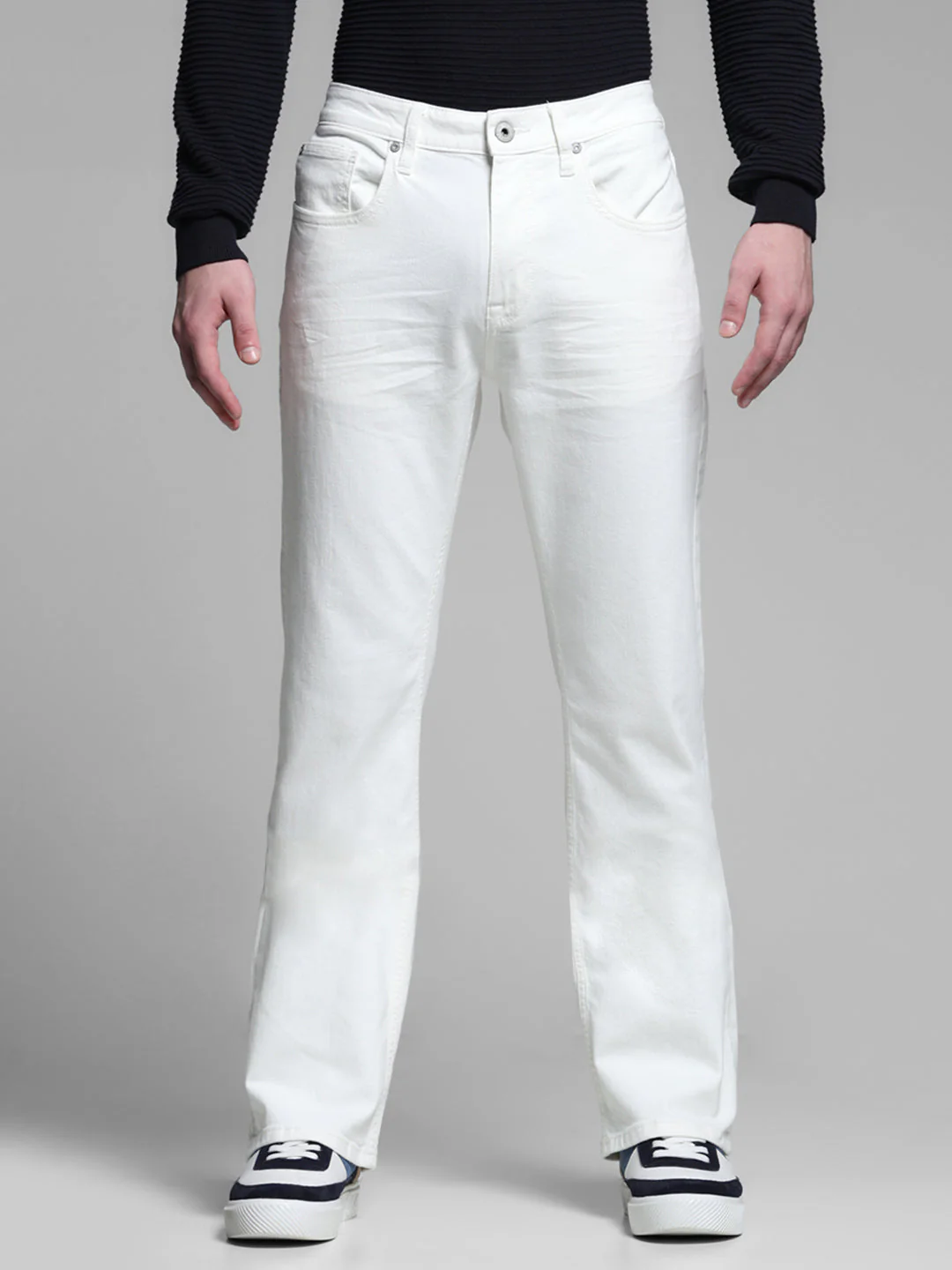 WHITE RAY BOOTCUT JEANS - Image 8