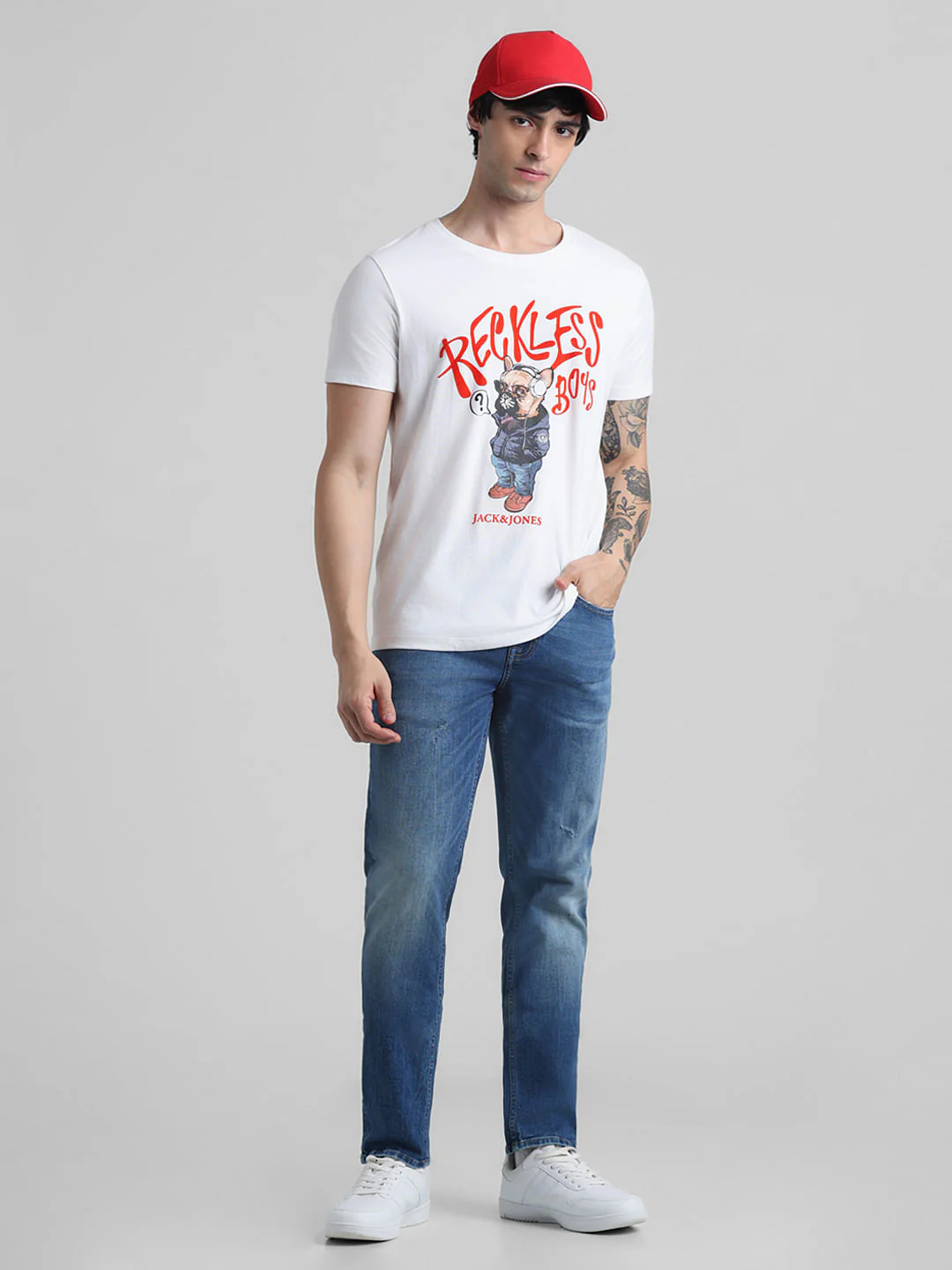 Glenn Slim Fit Jeans - Blue - Image 5